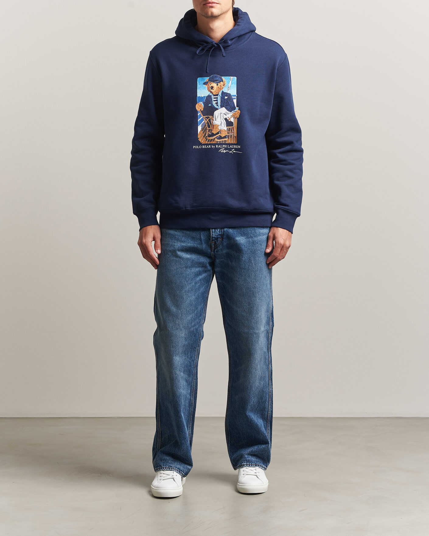 Herren | Pullover | Polo Ralph Lauren | Newport Bear Hoodie Navy