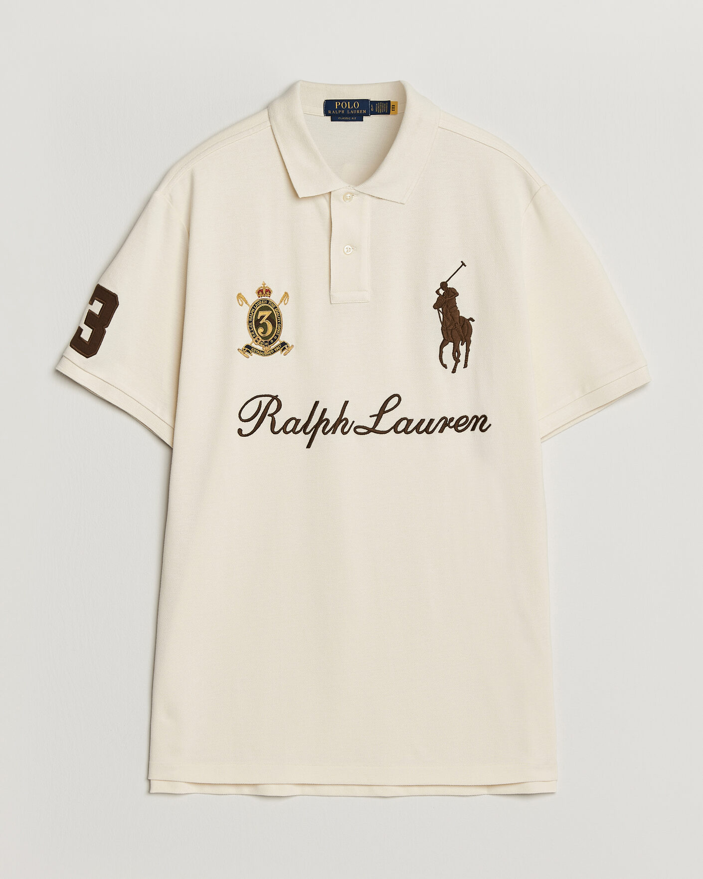 Herren | Poloshirts | Polo Ralph Lauren | Classic Fit Team Polo Guide Cream