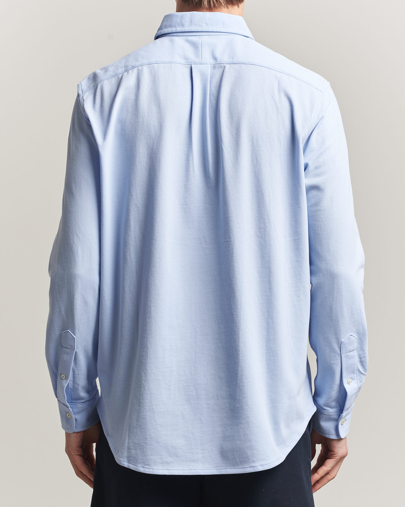 Herren | Hemden | Polo Ralph Lauren | Featherweight Mesh Shirt Pebble Blue