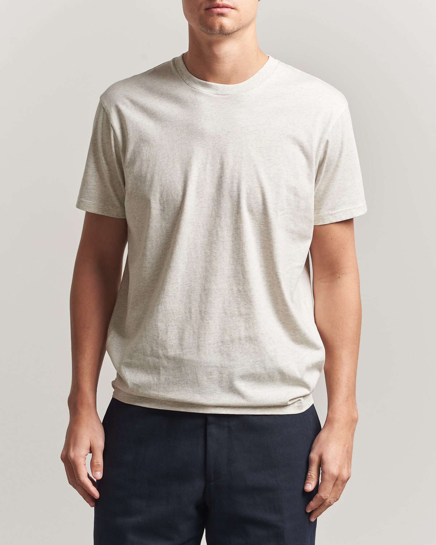 Herren | T-Shirts | Sunspel | Riviera Midweight T-Shirt Archive White