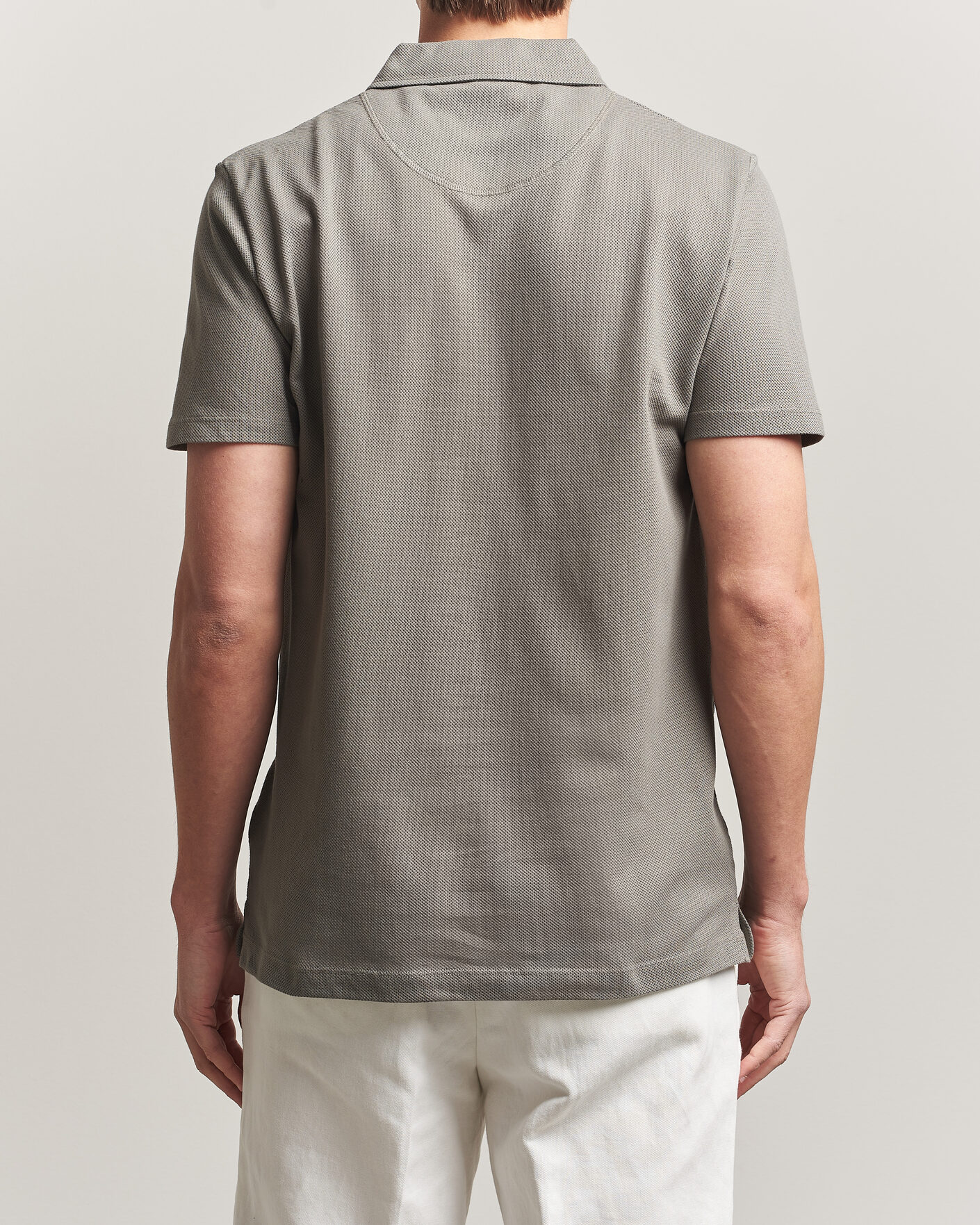 Herren | Poloshirts | Sunspel | Riviera Polo Shirt Fossil Grey