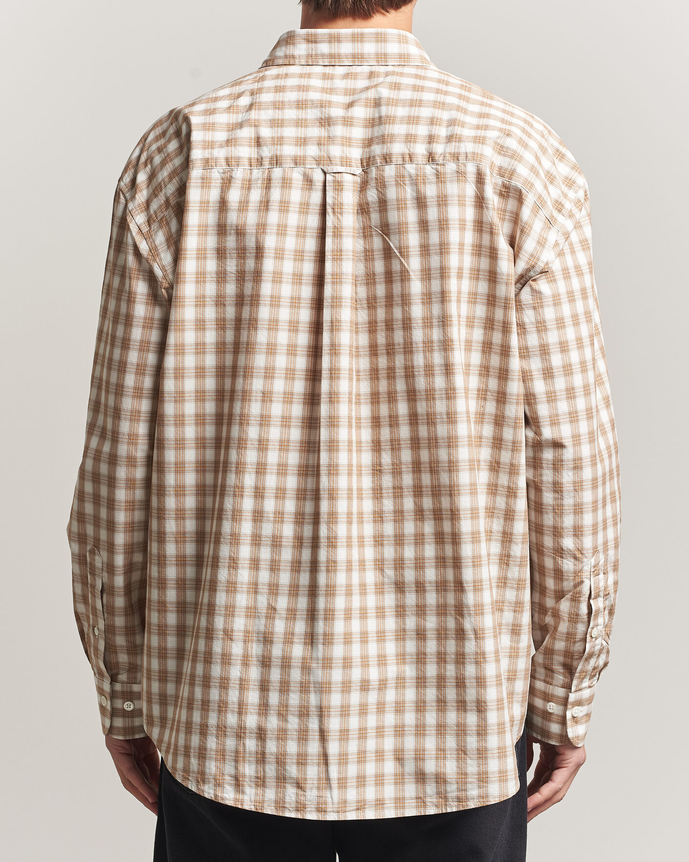 Herren | Hemden | Sunflower | New Base Shirt Beige Check