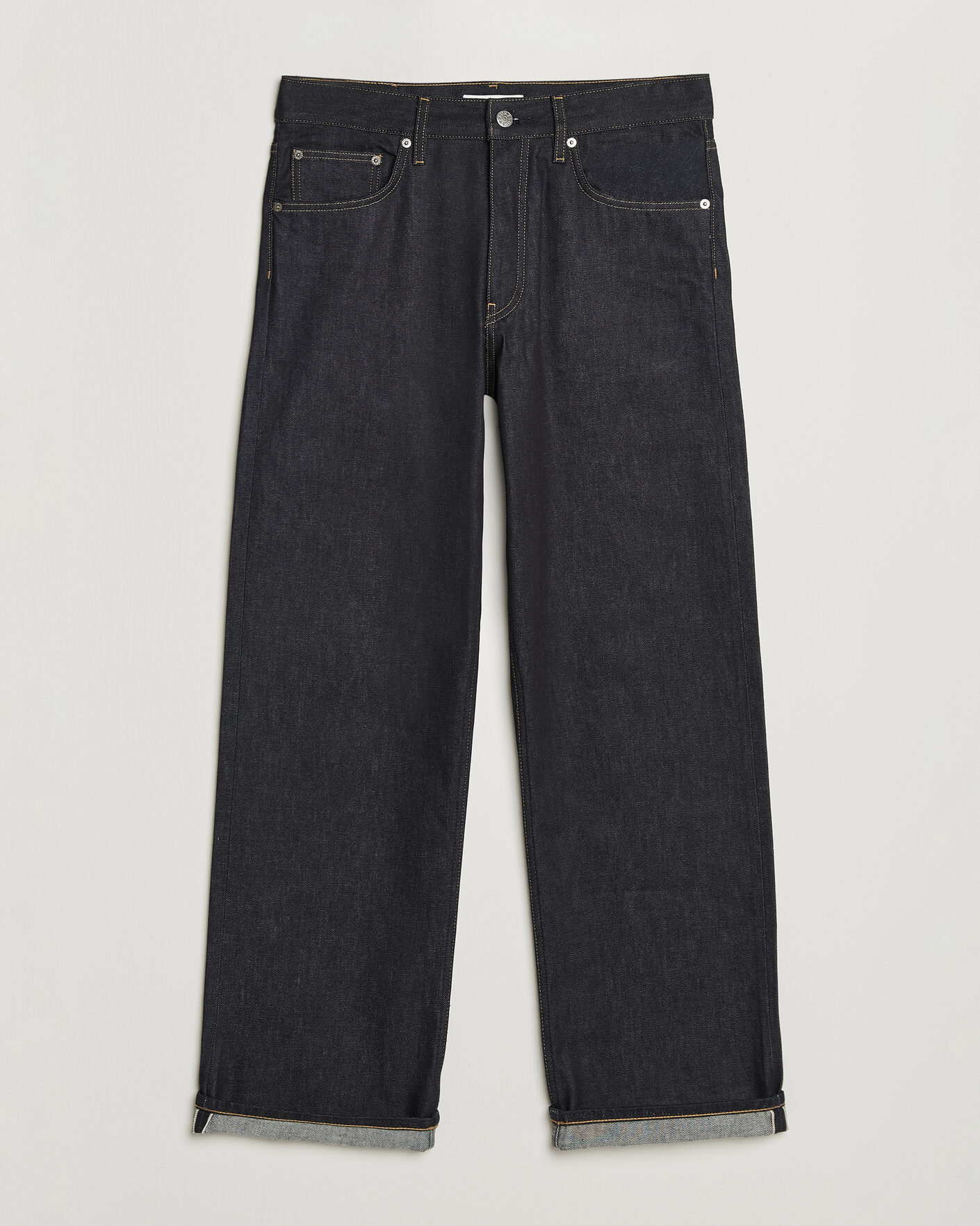 Herren | Hosen | Sunflower | Loose Selvedge Jeans Raw Indigo