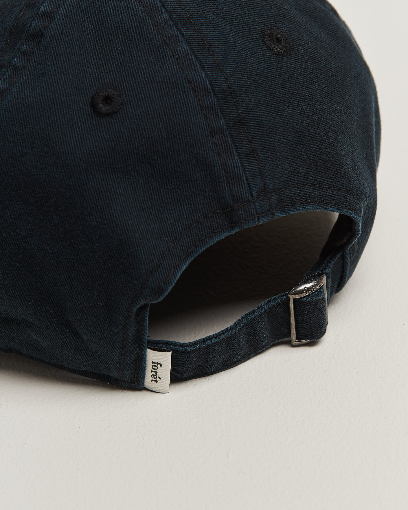 Herren | Forét Slow Down Washed Cap Black | Forét | Slow Down Washed Cap Black