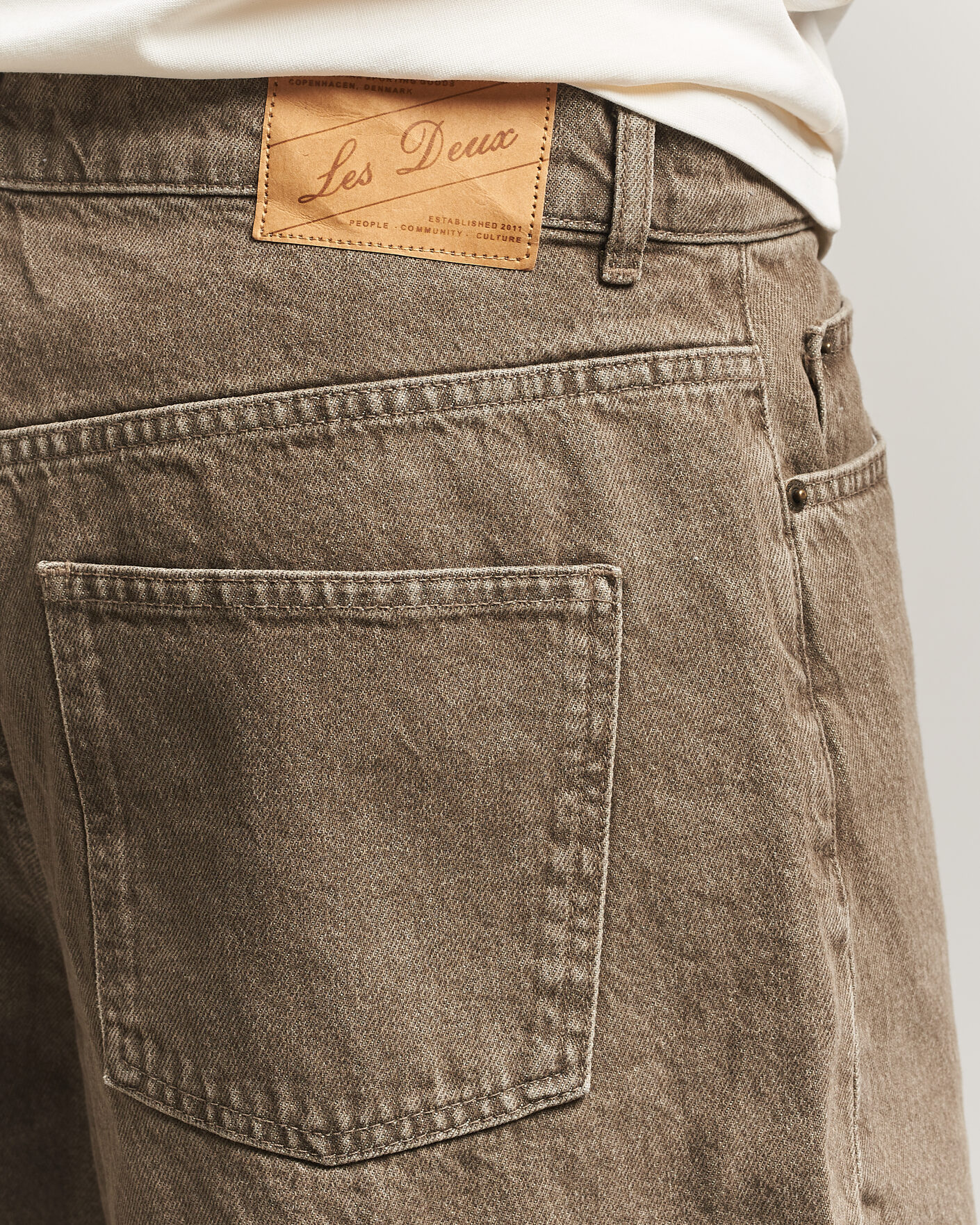 Herren | Shorts | LES DEUX | Denim Shorts Light Brown