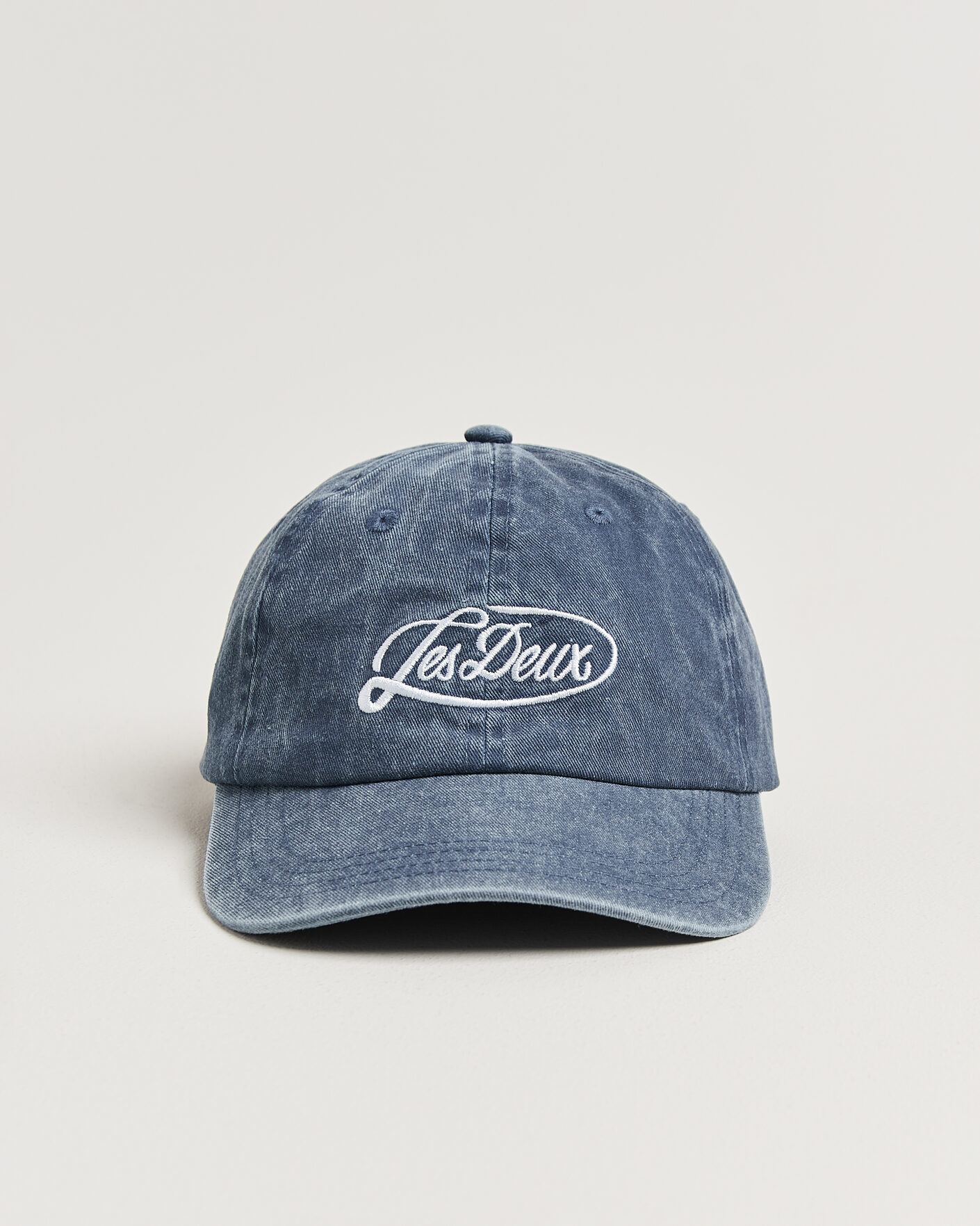 Herren | Hüte & Mützen | LES DEUX | Logo Dad Cap Dark Denim Blue