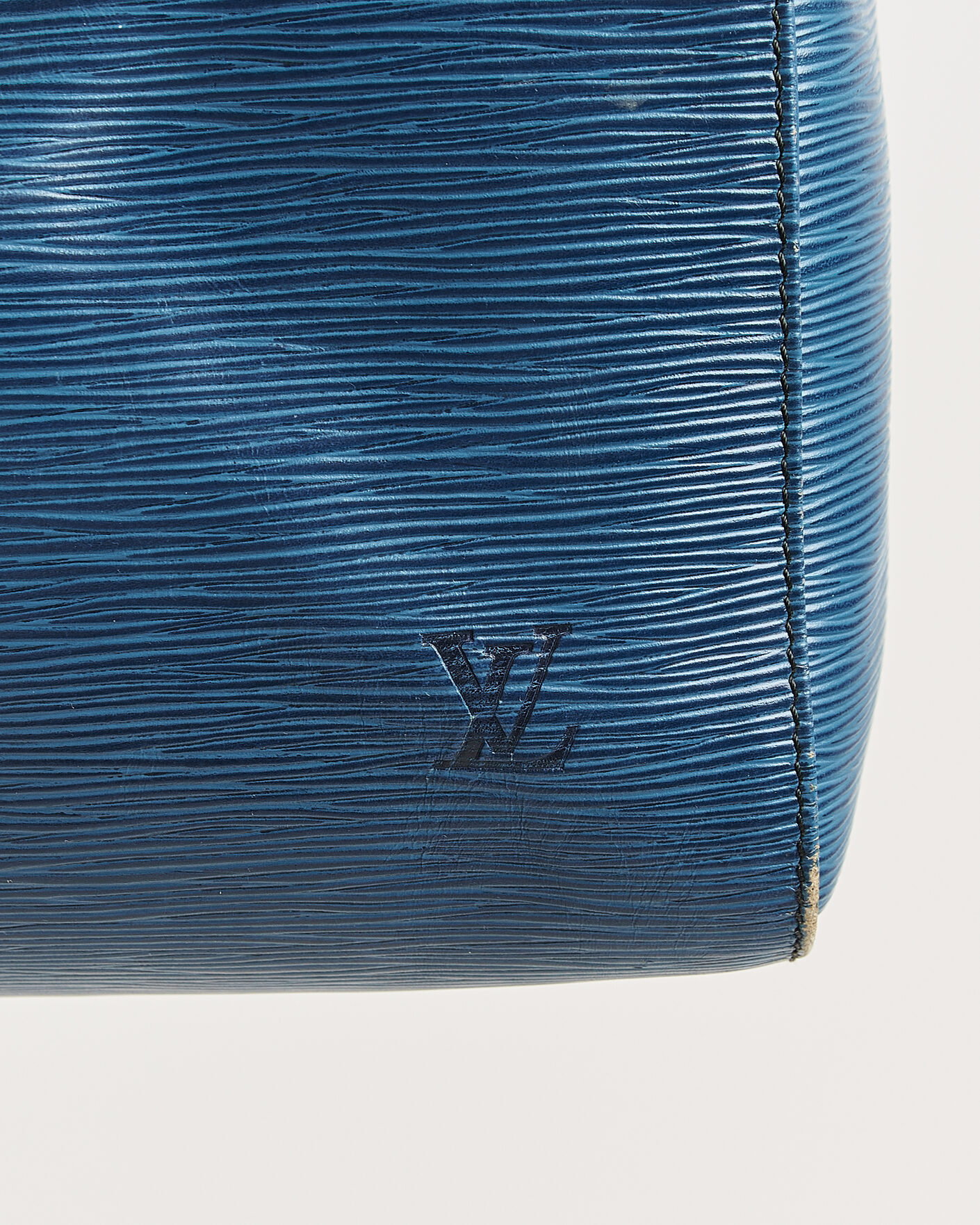 Herren | Pre-Owned & Vintage Bags | Louis Vuitton Pre-Owned | Keepall 45 Epi Leather Blue