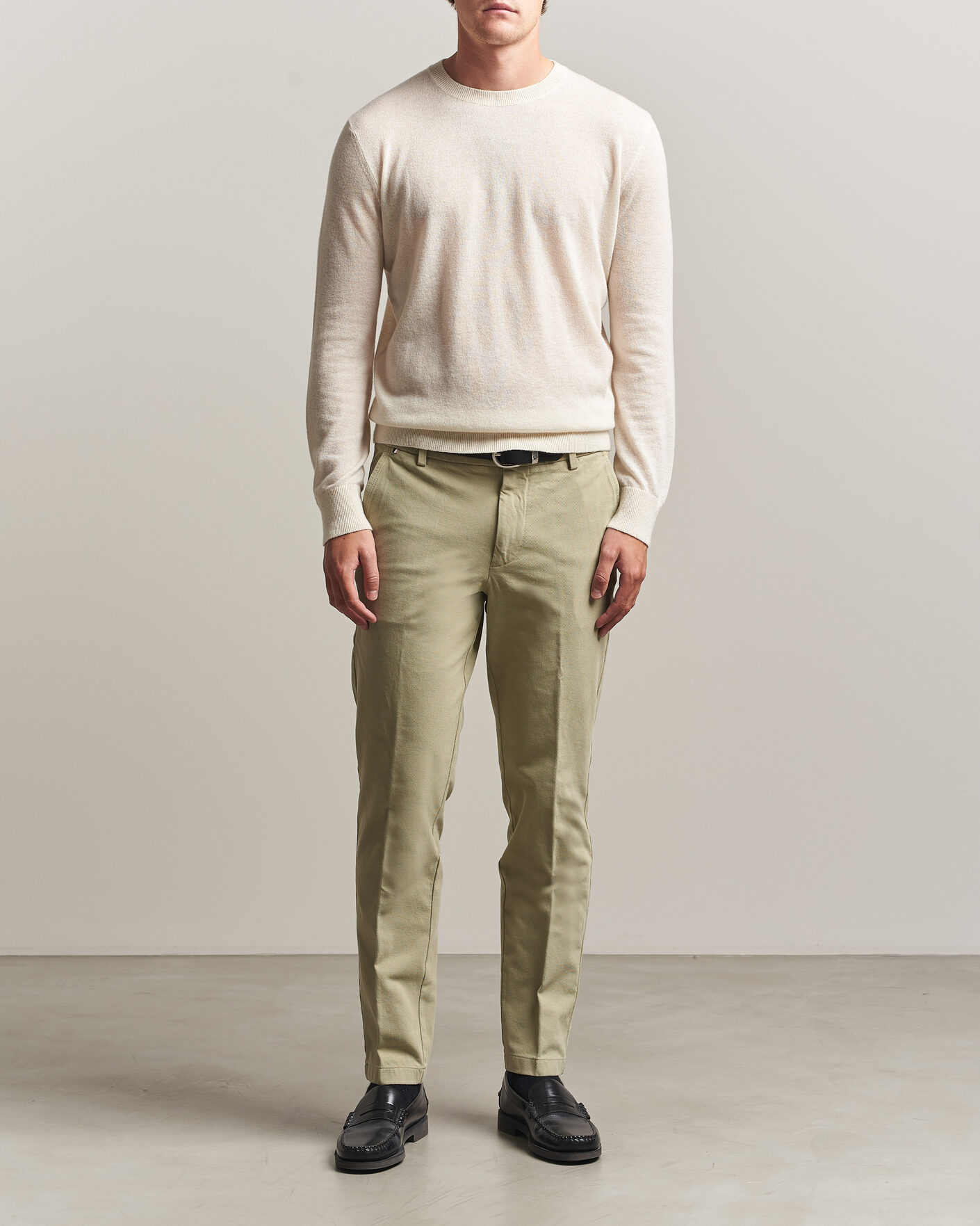 Herren | Hosen | BOSS BLACK | Kaiton Structured Chinos Sage