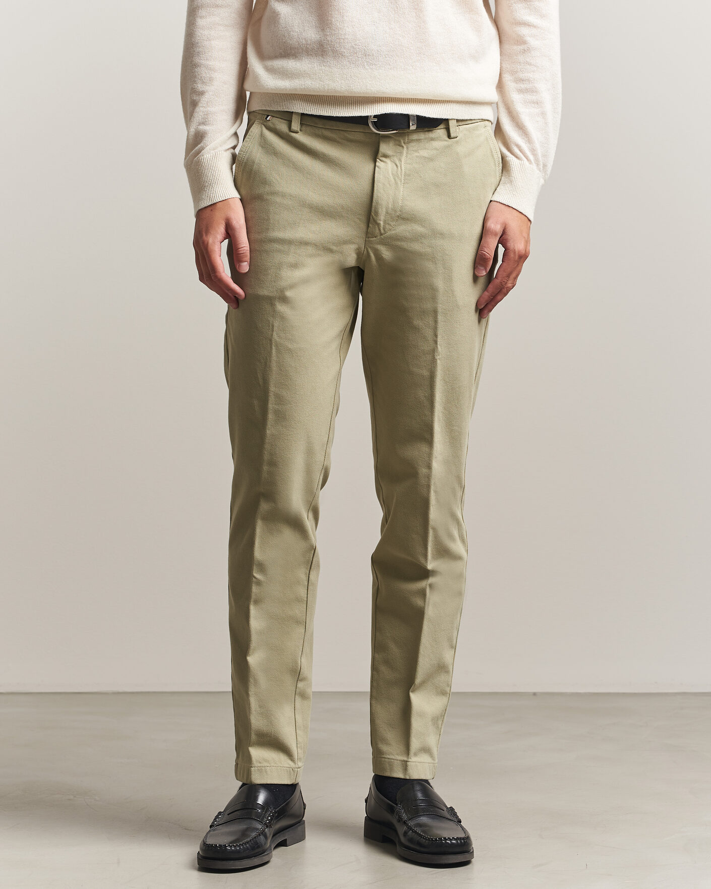 Herren | Hosen | BOSS BLACK | Kaiton Structured Chinos Sage