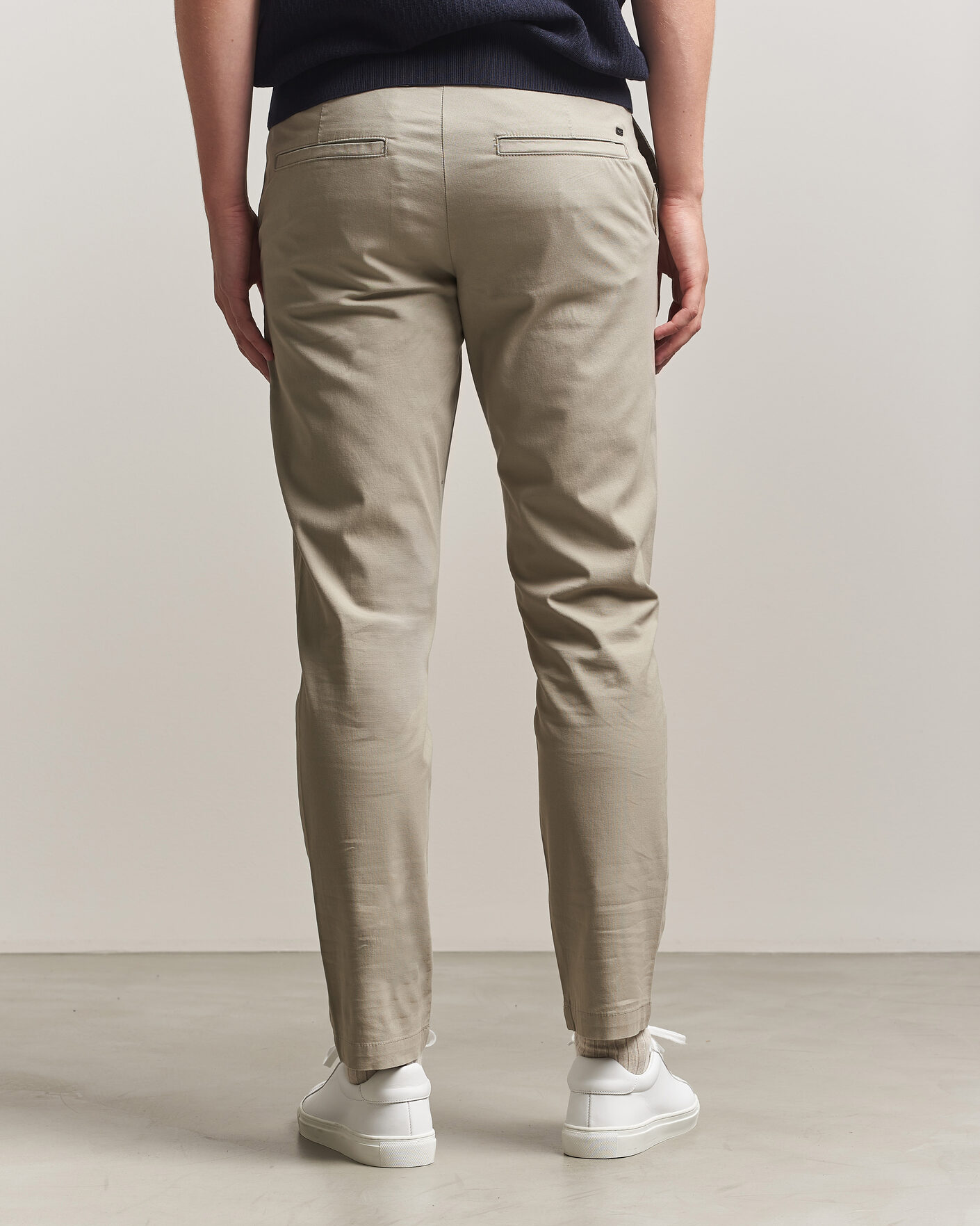 Herren | Hosen | BOSS BLACK | Kaiton Structured Chinos Open Beige