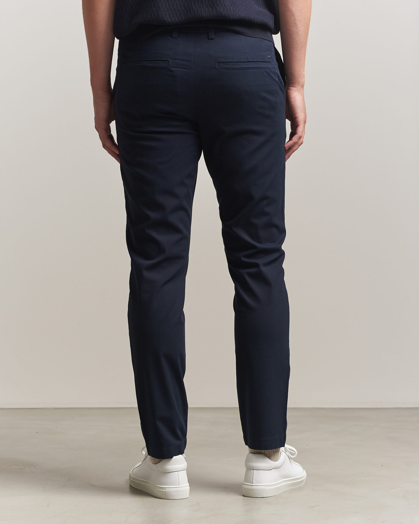Herren | Hosen | BOSS BLACK | Kaiton Structured Chinos Dark Blue