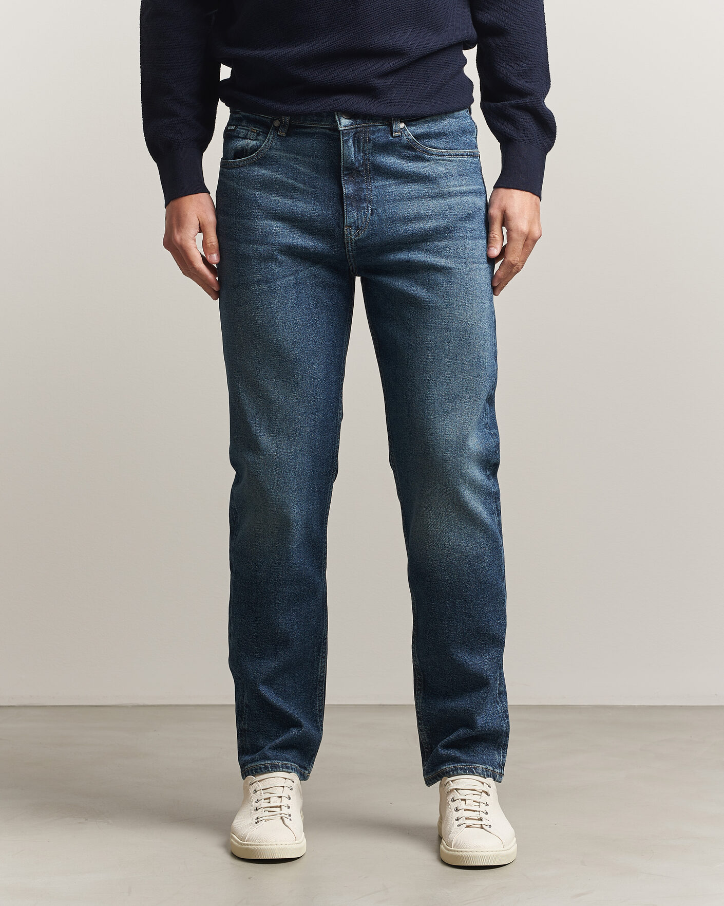 Herren | Jeans | BOSS BLACK | Ogden Regular Fit Jeans Medium Blue