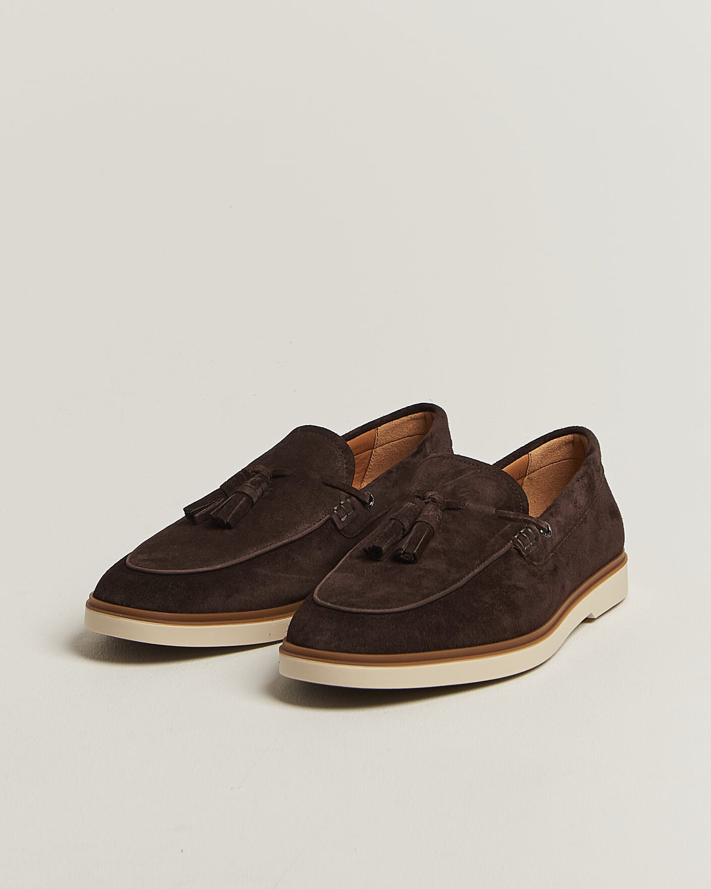 Herren | Loafer | BOSS BLACK | Hedley Suede Tassle Loafer Dark Brown
