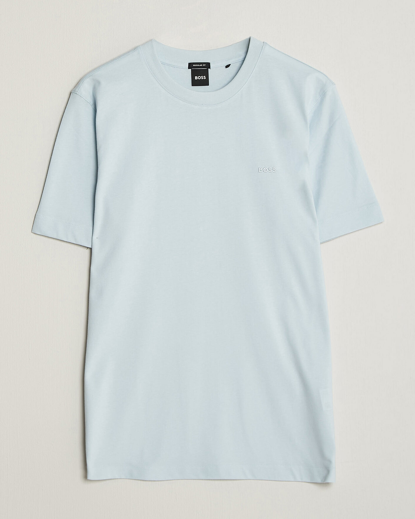 Herren | T-Shirts | BOSS BLACK | Thompson Crew Neck T-Shirt Open Blue