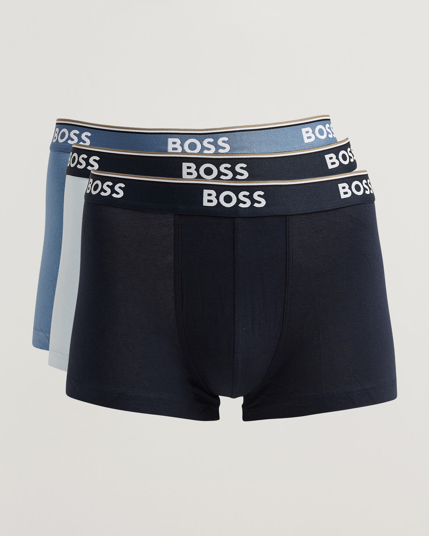 Herren | Unterwäsche | BOSS BLACK | 3-Pack Trunk Navy/Blue/Light Blue