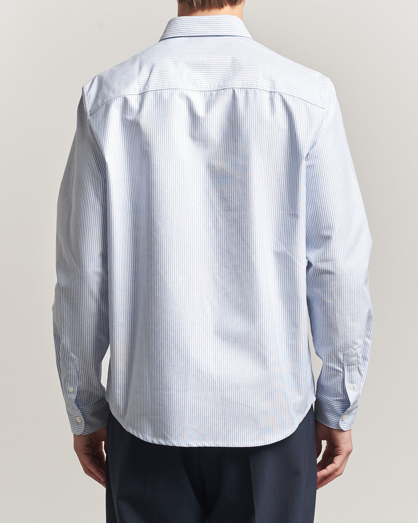 Herren | Hemden | A.P.C. | Greg Striped Oxford Shirt Blue/White