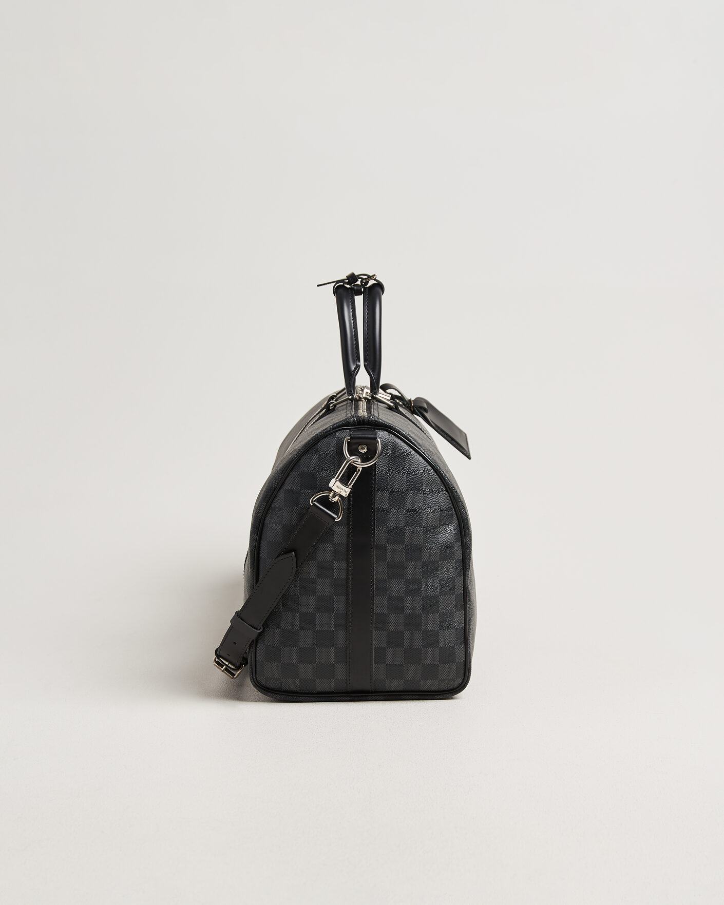 Herren | Pre-Owned & Vintage Bags | Louis Vuitton Pre-Owned | Keepall Bandouliére 45 Damier Graphite
