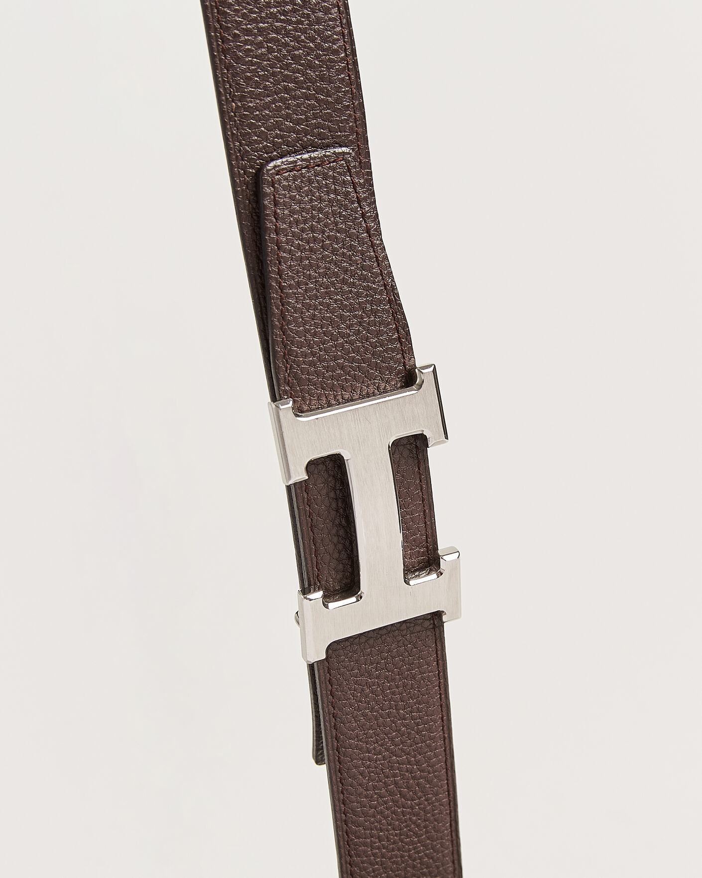 Herren | Pre-Owned & Vintage Bags | Hermès Pre-Owned | Constance Reversible Belt 90 Brown/Black