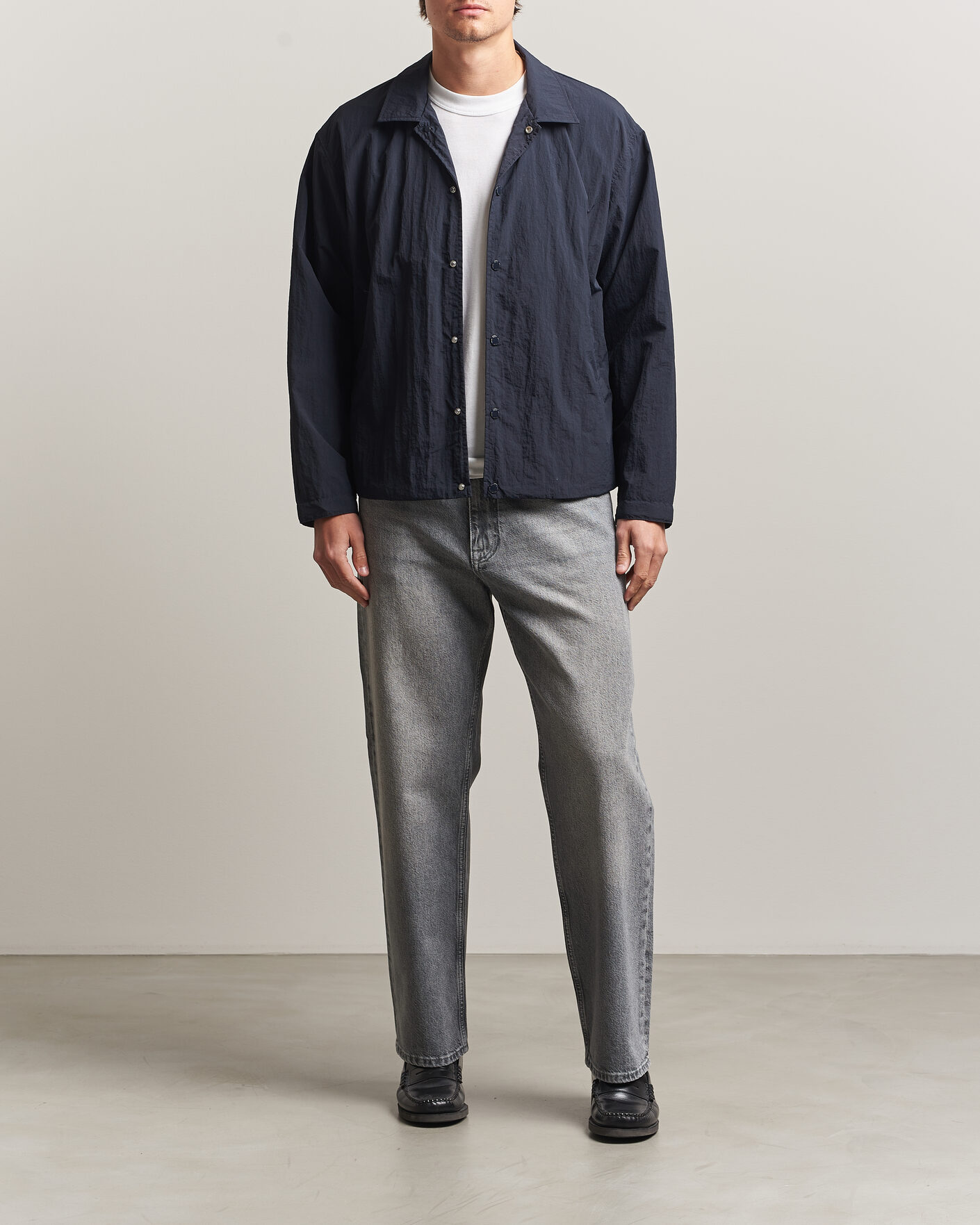 Herren | Hemden | NN07 | Otis Relaxed Fit Jeans Washed Grey