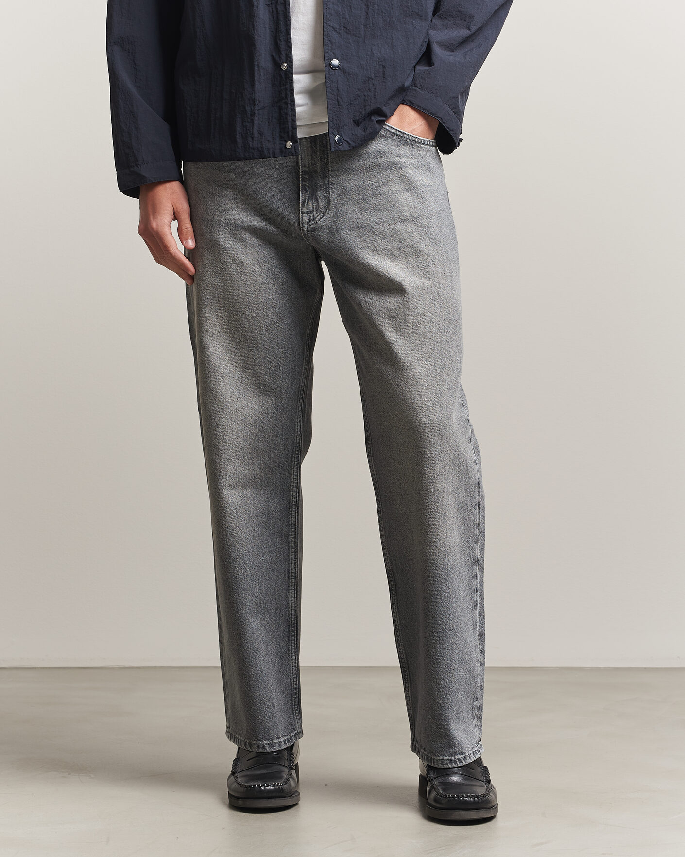 Herren | Hemden | NN07 | Otis Relaxed Fit Jeans Washed Grey