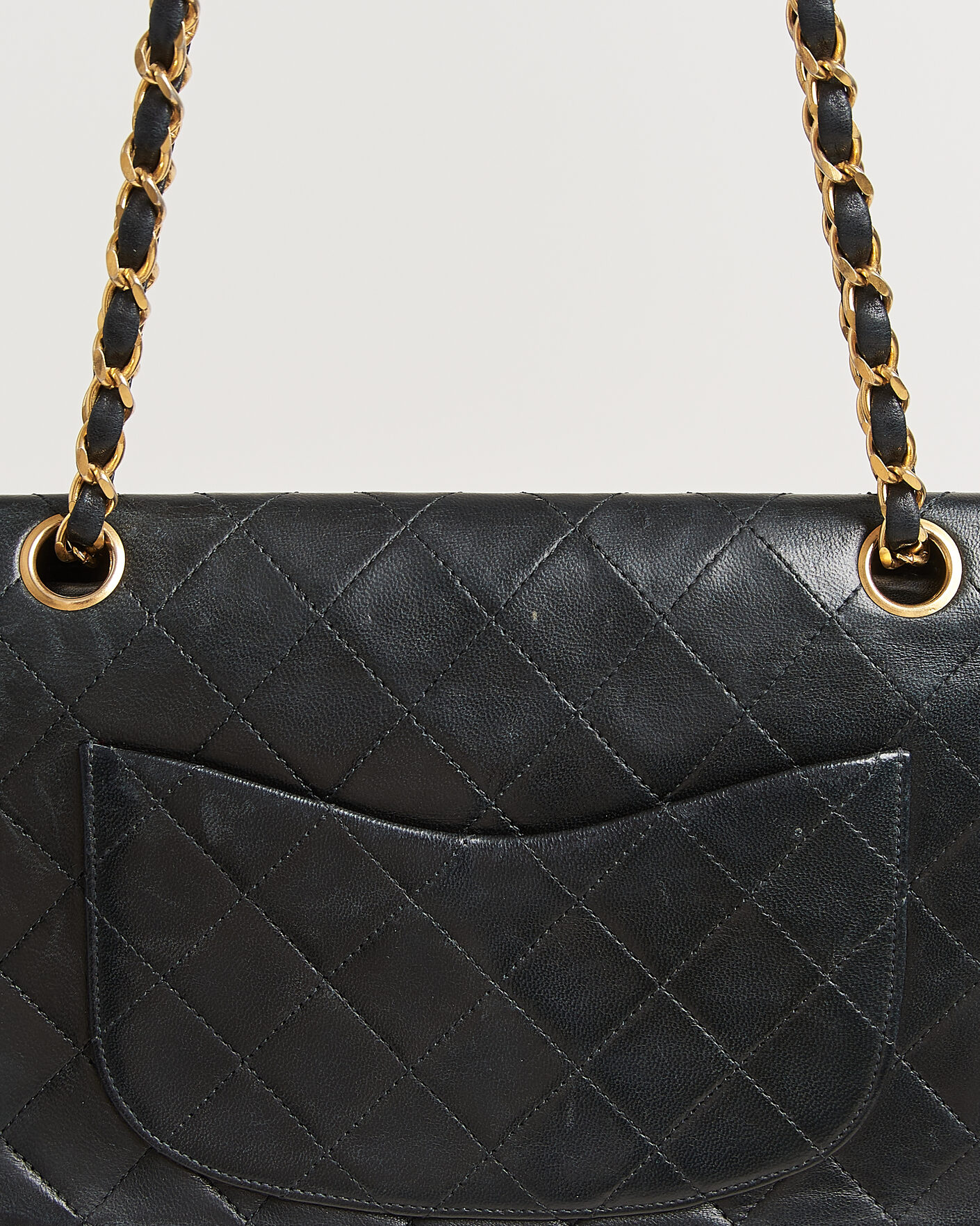 Herren | Pre-Owned & Vintage Bags | Chanel Pre-Owned | Classic Small Double Flap Bag Black