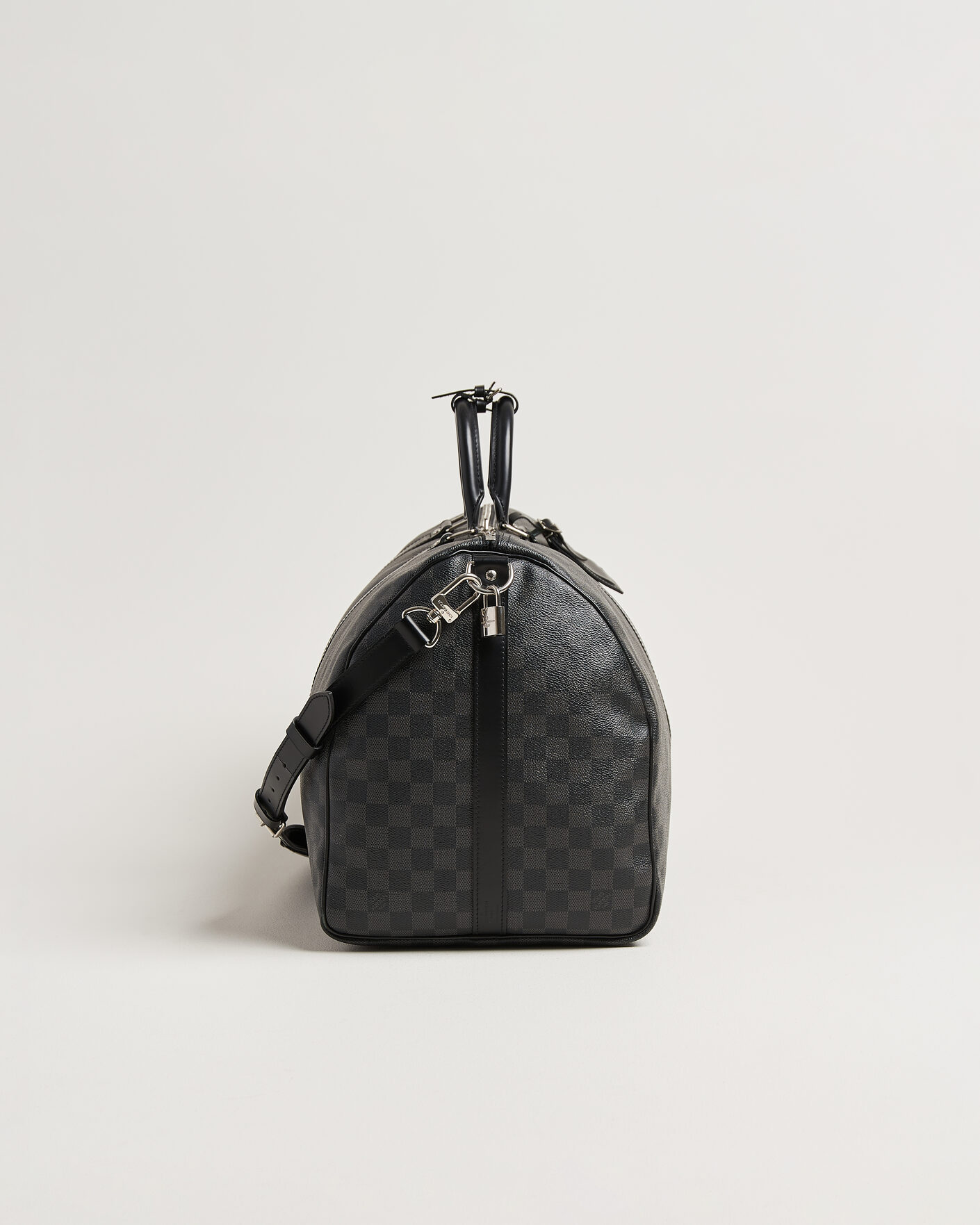 Herren | Pre-Owned & Vintage Bags | Louis Vuitton Pre-Owned | Keepall 55 Bandouliére Damier Graphite