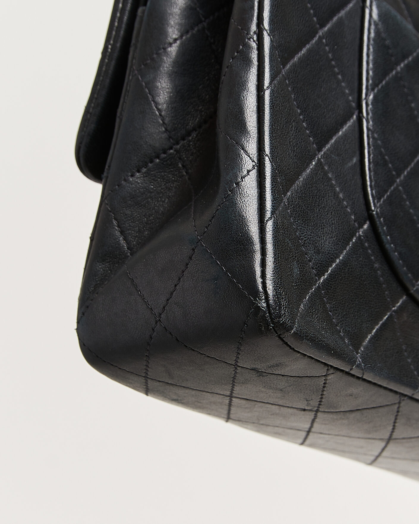 Herren | Chanel Pre-Owned Classic Medium Double Flap Bag Black | Chanel Pre-Owned | Classic Medium Double Flap Bag Black