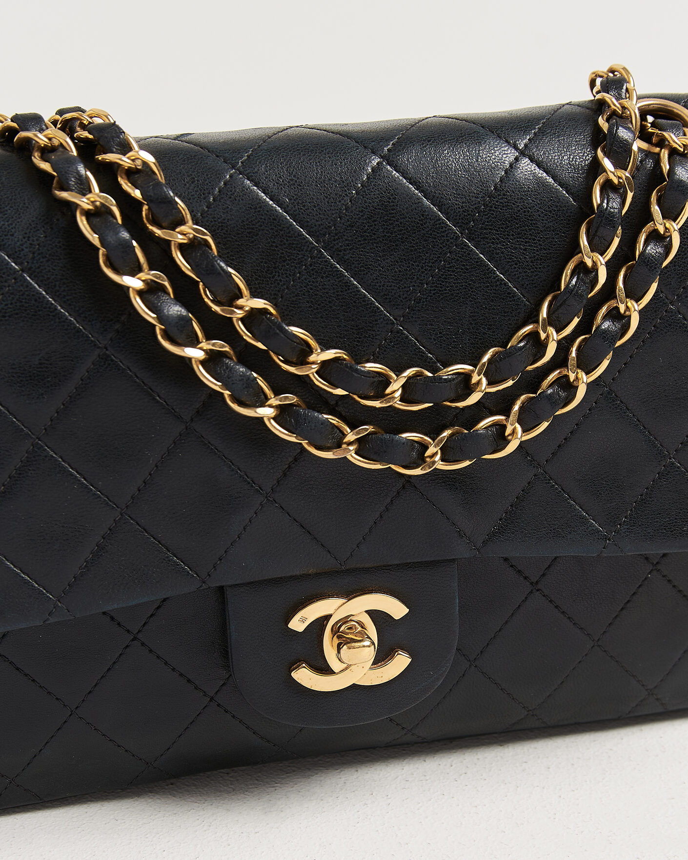 Herren | Pre-Owned & Vintage Bags | Chanel Pre-Owned | Classic Medium Double Flap Bag Black