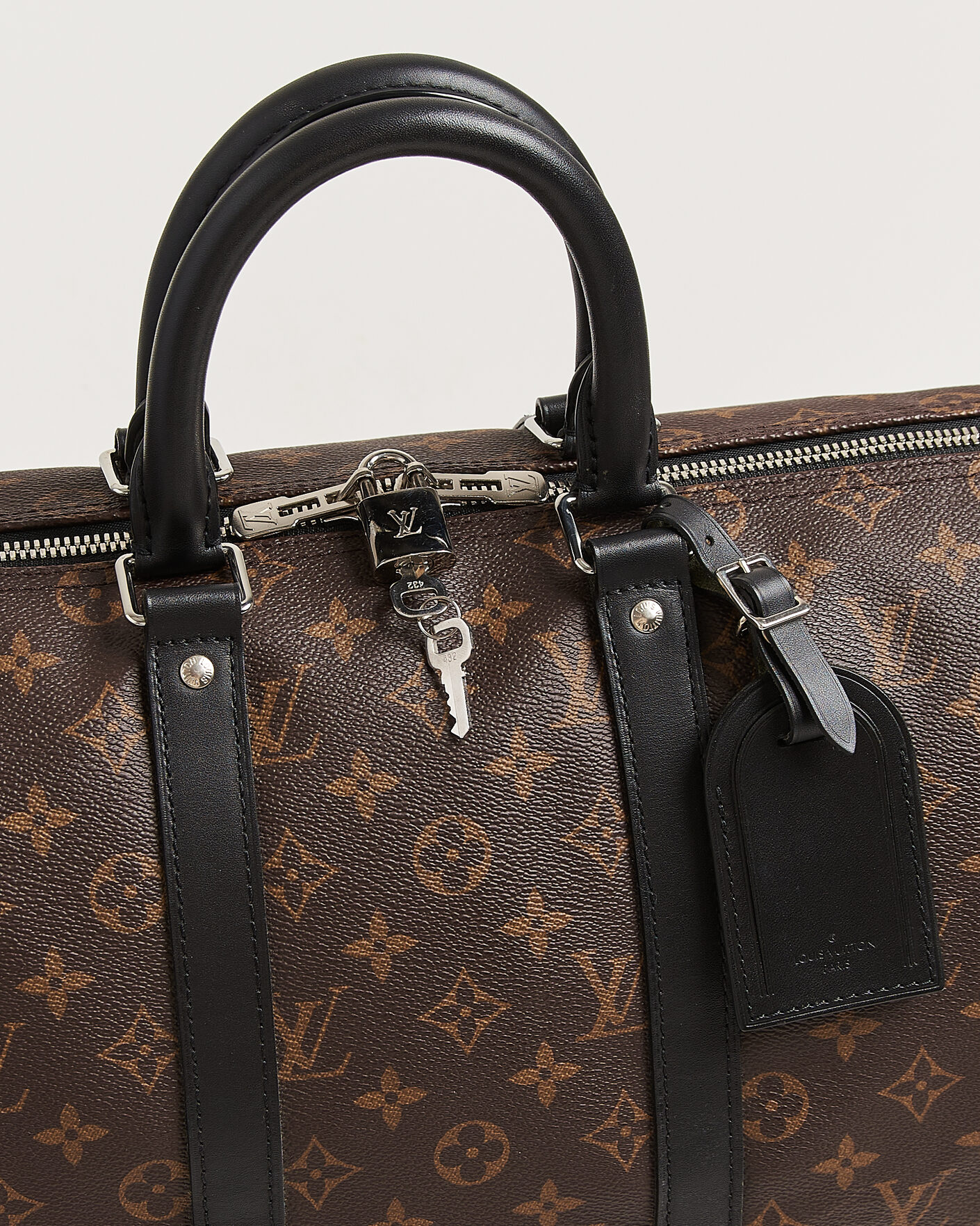 Herren | Pre-Owned & Vintage Bags | Louis Vuitton Pre-Owned | Keepall 45 Bandouliére Monogram Macassar
