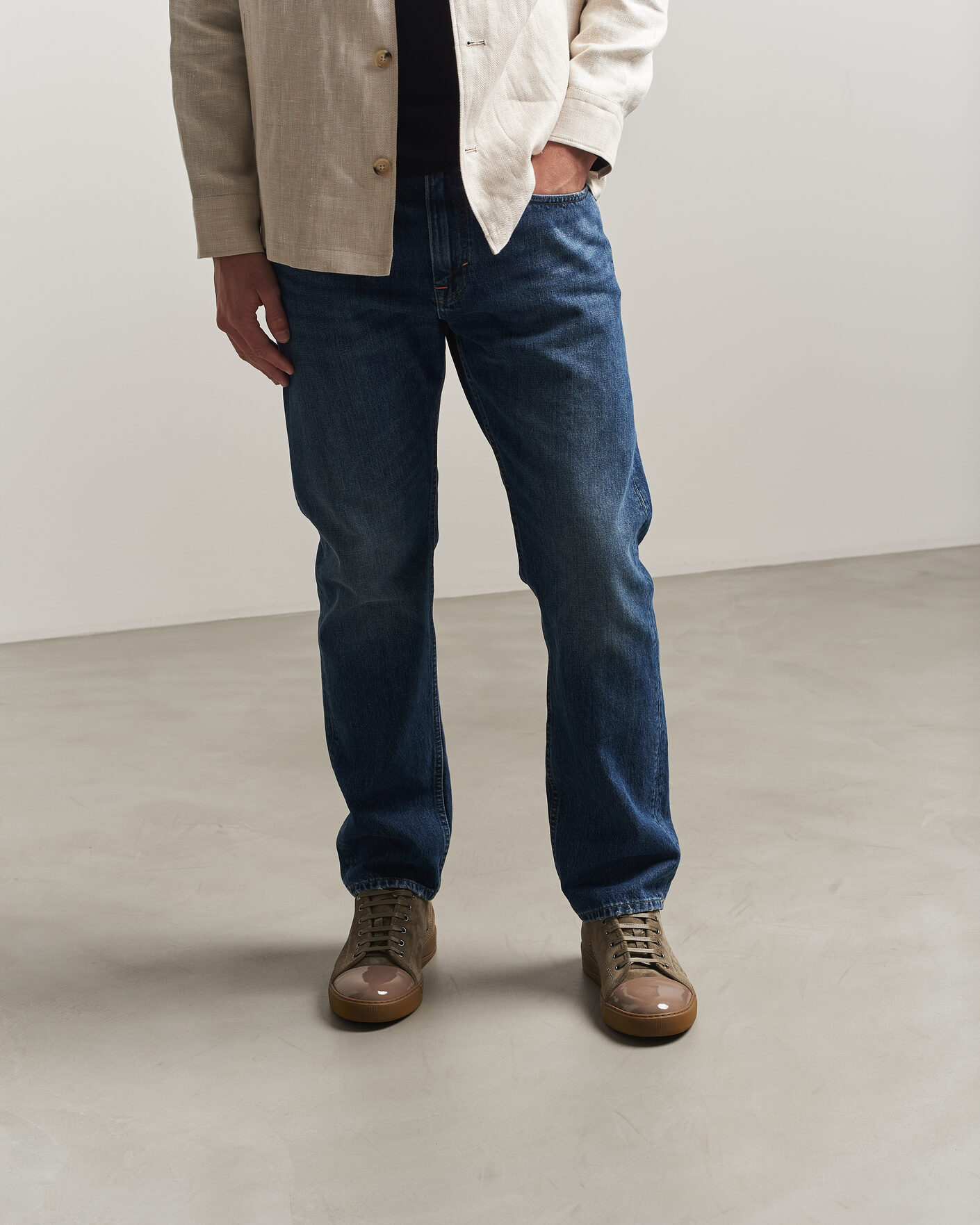 Herren | Sneaker | Lanvin | DBB1 Patent Cap Toe Sneakers Khaki