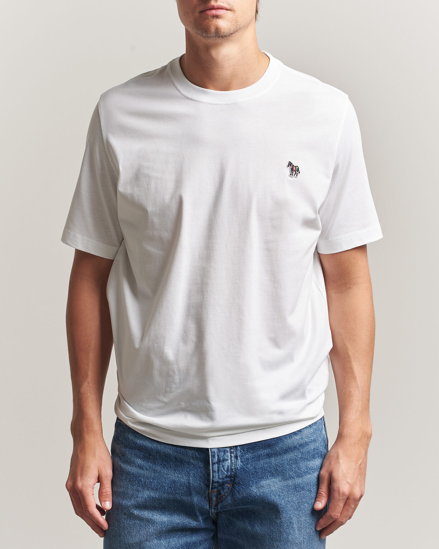 Herren | T-Shirts | PS Paul Smith | Organic Cotton Zebra T-Shirt White