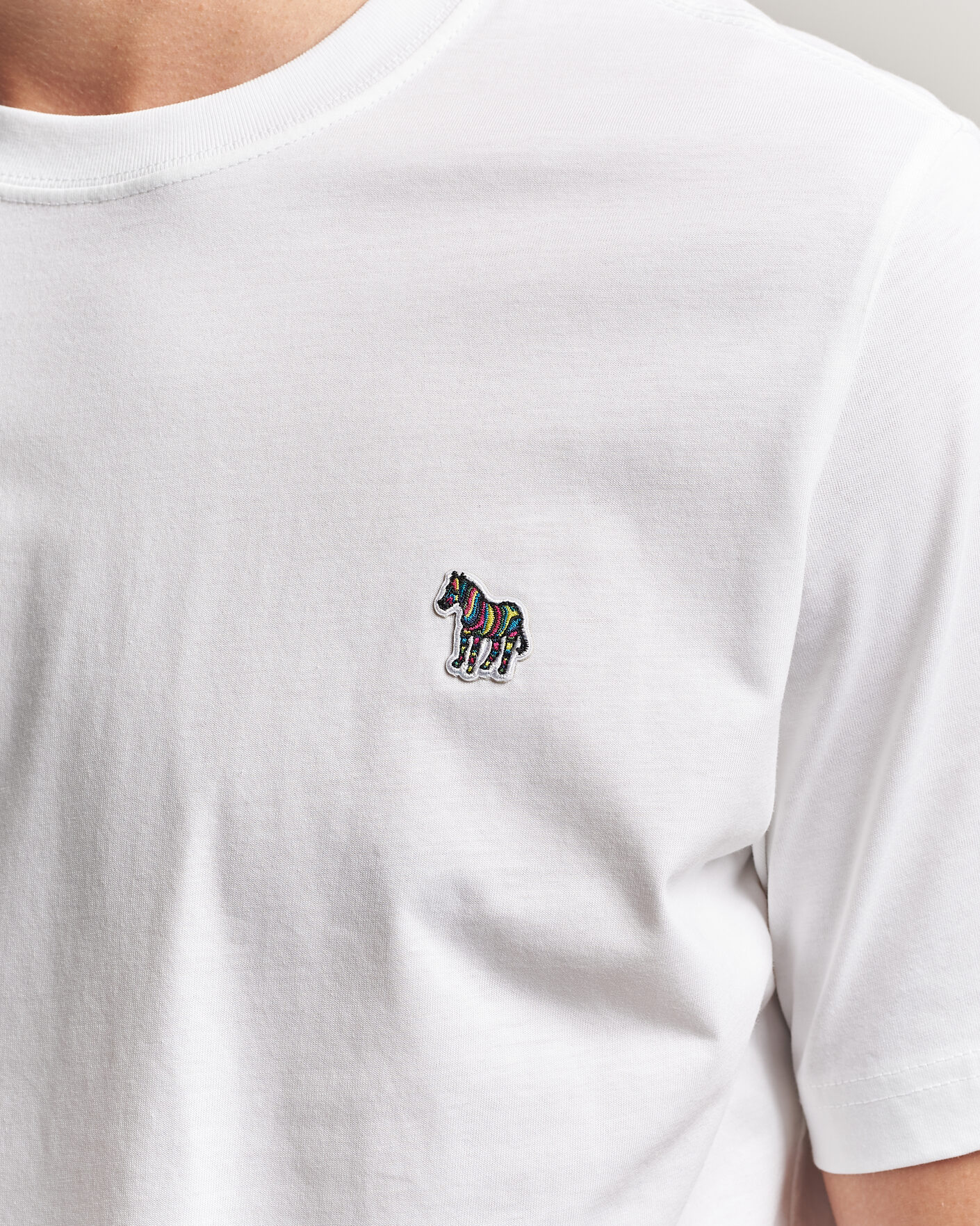 Herren | T-Shirts | PS Paul Smith | Organic Cotton Zebra T-Shirt White