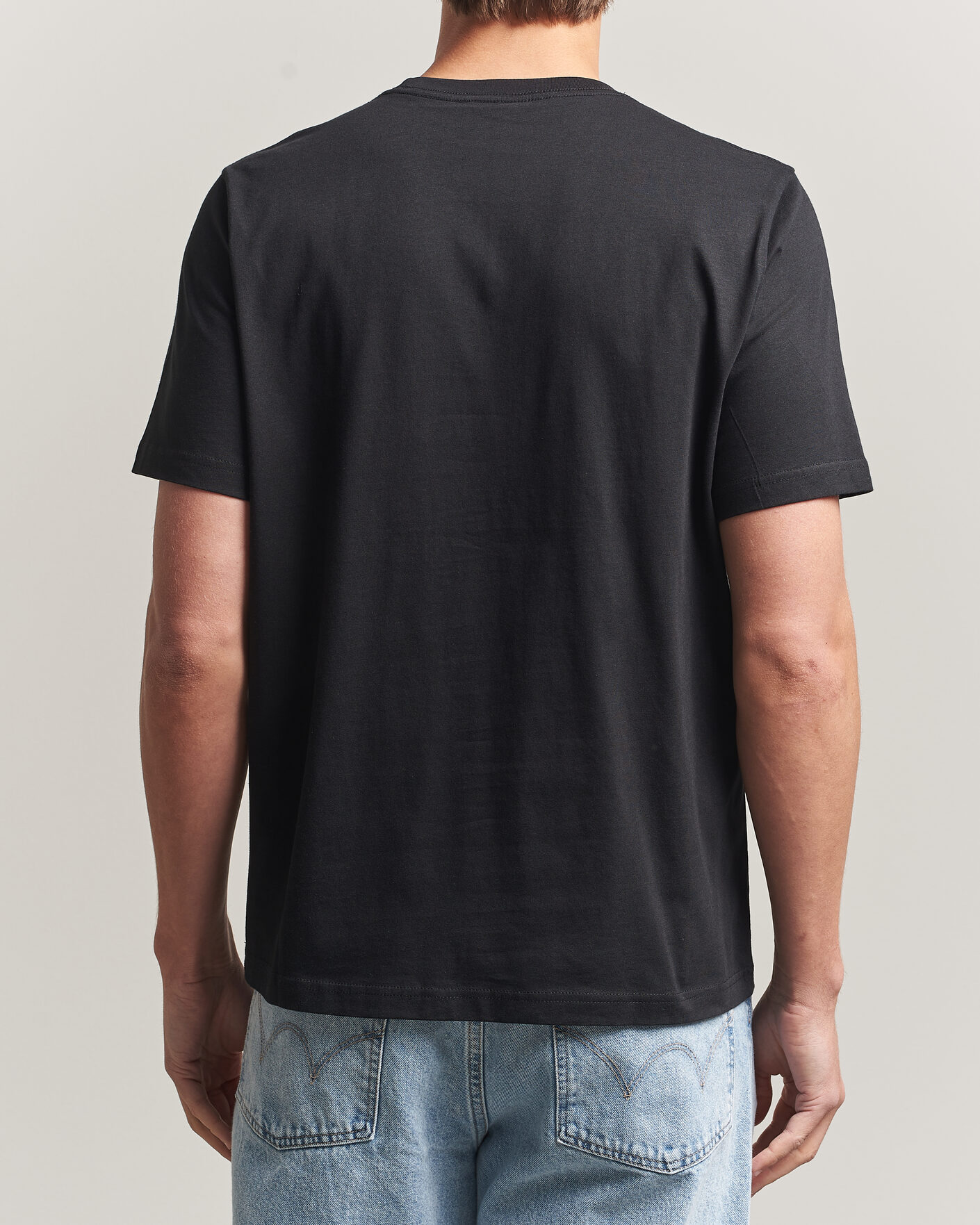 Herren | T-Shirts | PS Paul Smith | Slides Crew Neck T-Shirt Black