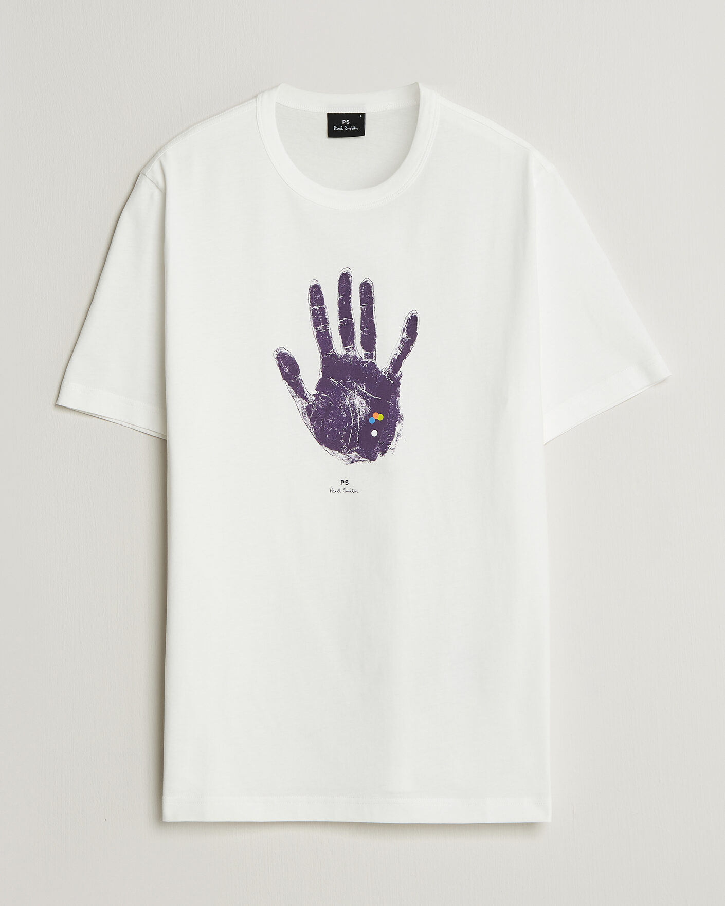 Herren | T-Shirts | PS Paul Smith | Hand Crew Neck T-Shirt White