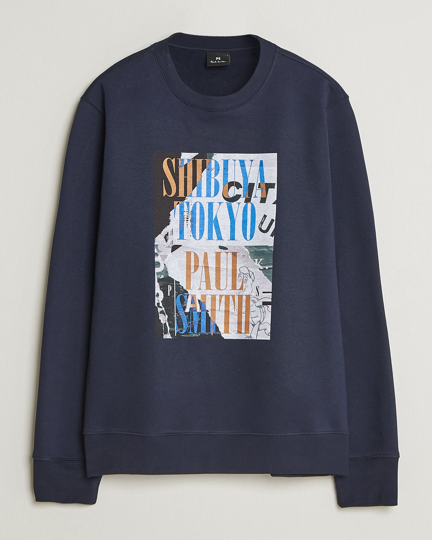 Herren | Pullover | PS Paul Smith | Shibuya Tokyo Crew Neck Sweatshirt Navy