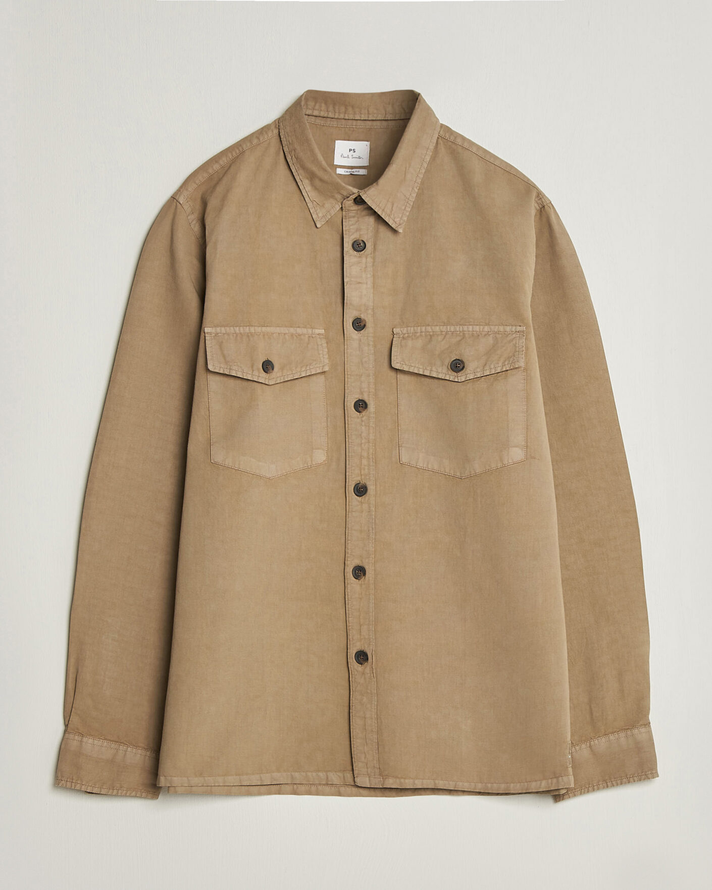 Herren | Hemden | PS Paul Smith | Casual Fit Cotton Overshirt Beige