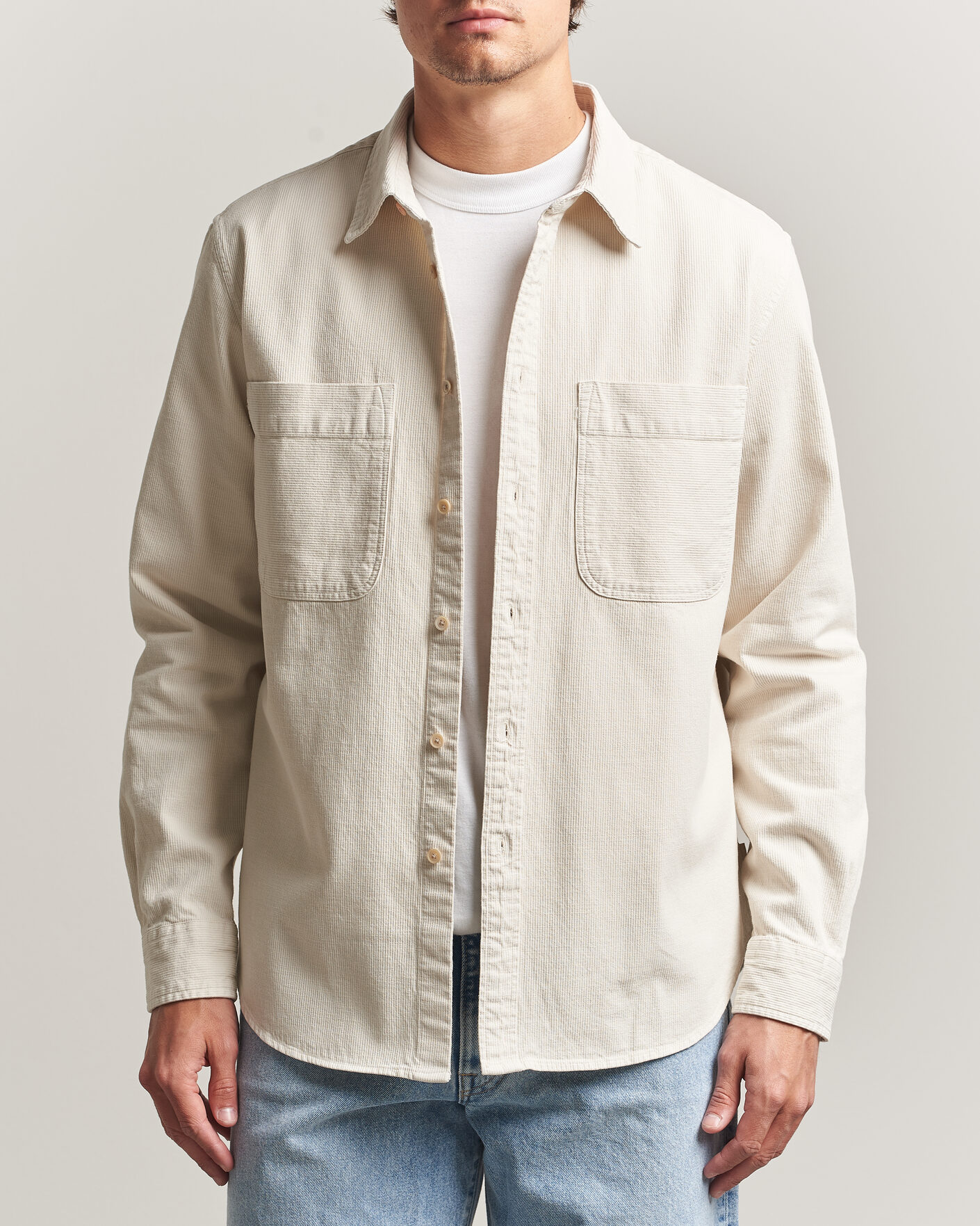 Herren | Hemden | PS Paul Smith | Casual Fit Cotton Overshirt Off White