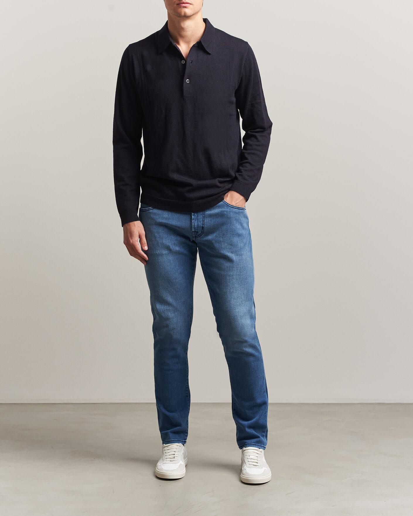 Herren | Jeans | Tramarossa | Michelangelo Stretch Relax Jeans Mid Blue