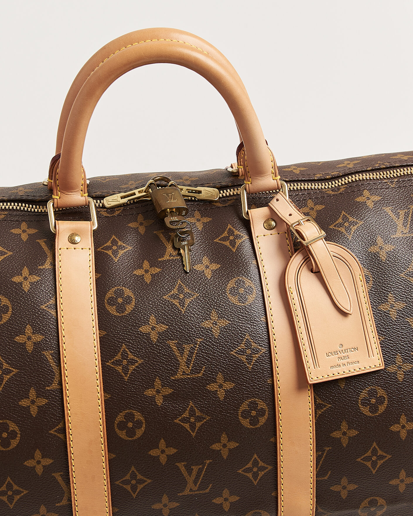 Herren | Pre-Owned & Vintage Bags | Louis Vuitton Pre-Owned | Keepall 55 Bandouliére Monogram