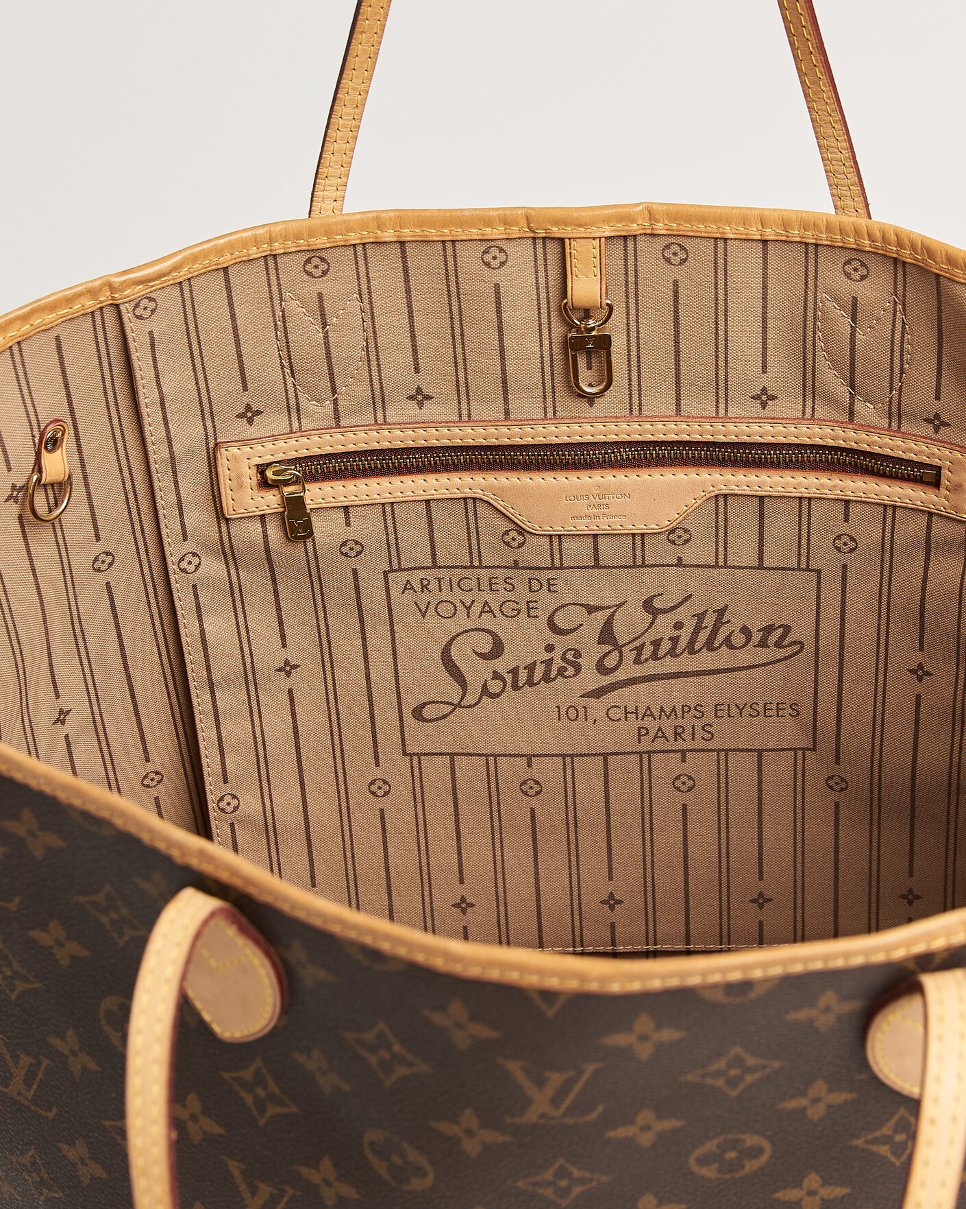 Herren | Pre-Owned & Vintage Bags | Louis Vuitton Pre-Owned | Neverfull GM Monogram