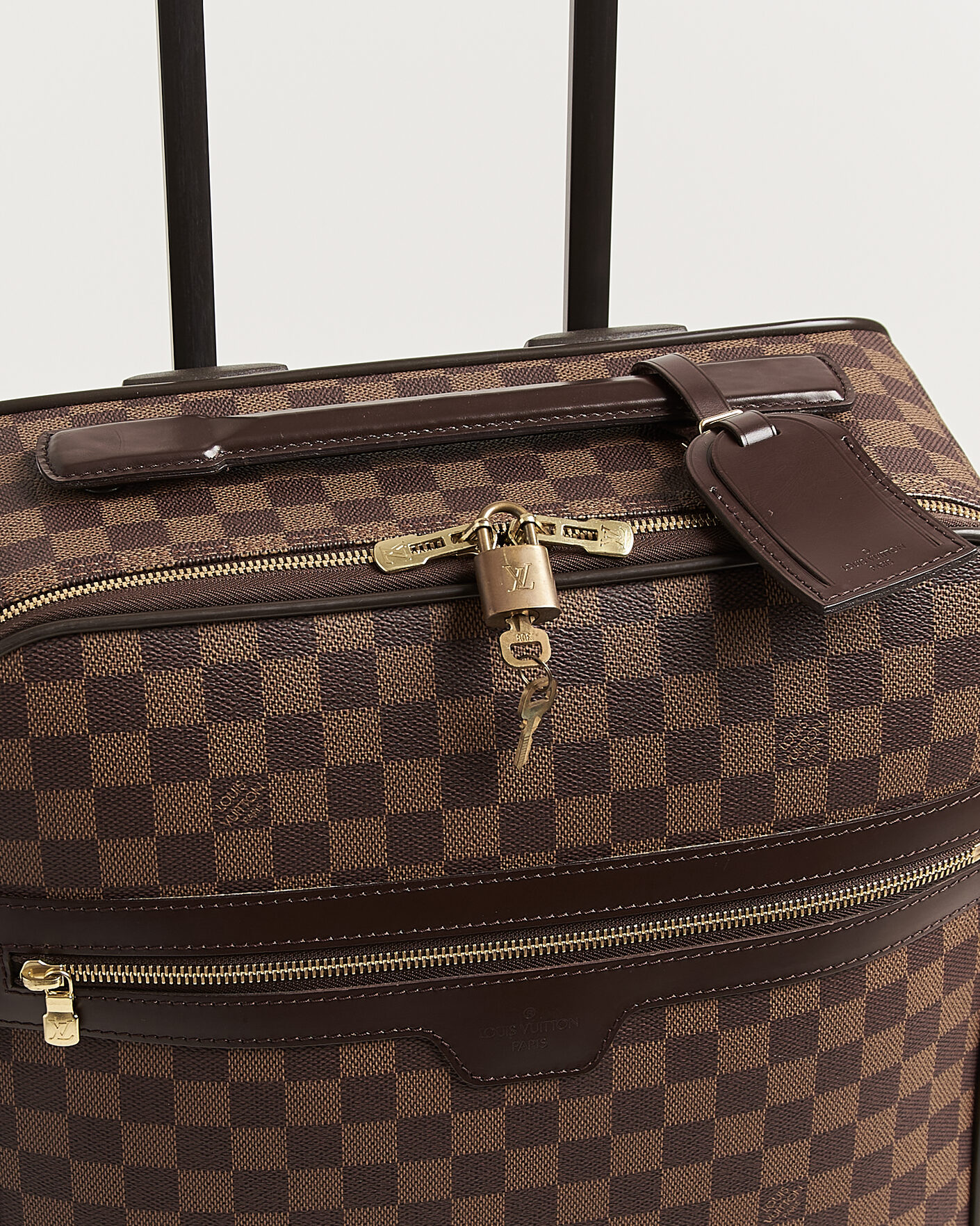 Herren | Pre-Owned & Vintage Bags | Louis Vuitton Pre-Owned | Pegase 45 Trolley Case Damier Ebene