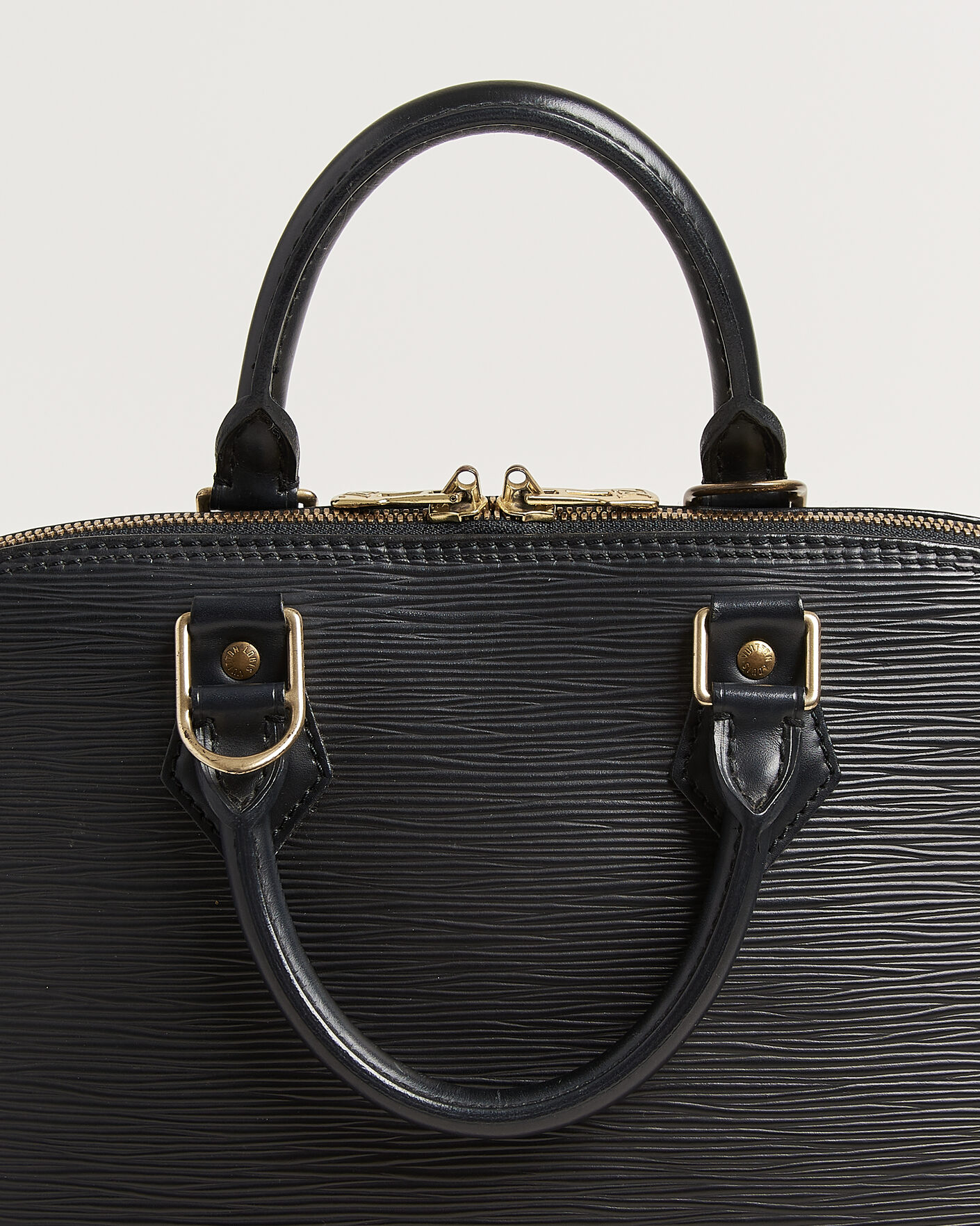 Herren | Pre-Owned & Vintage Bags | Louis Vuitton Pre-Owned | Alma PM Bag Epi Leather Black
