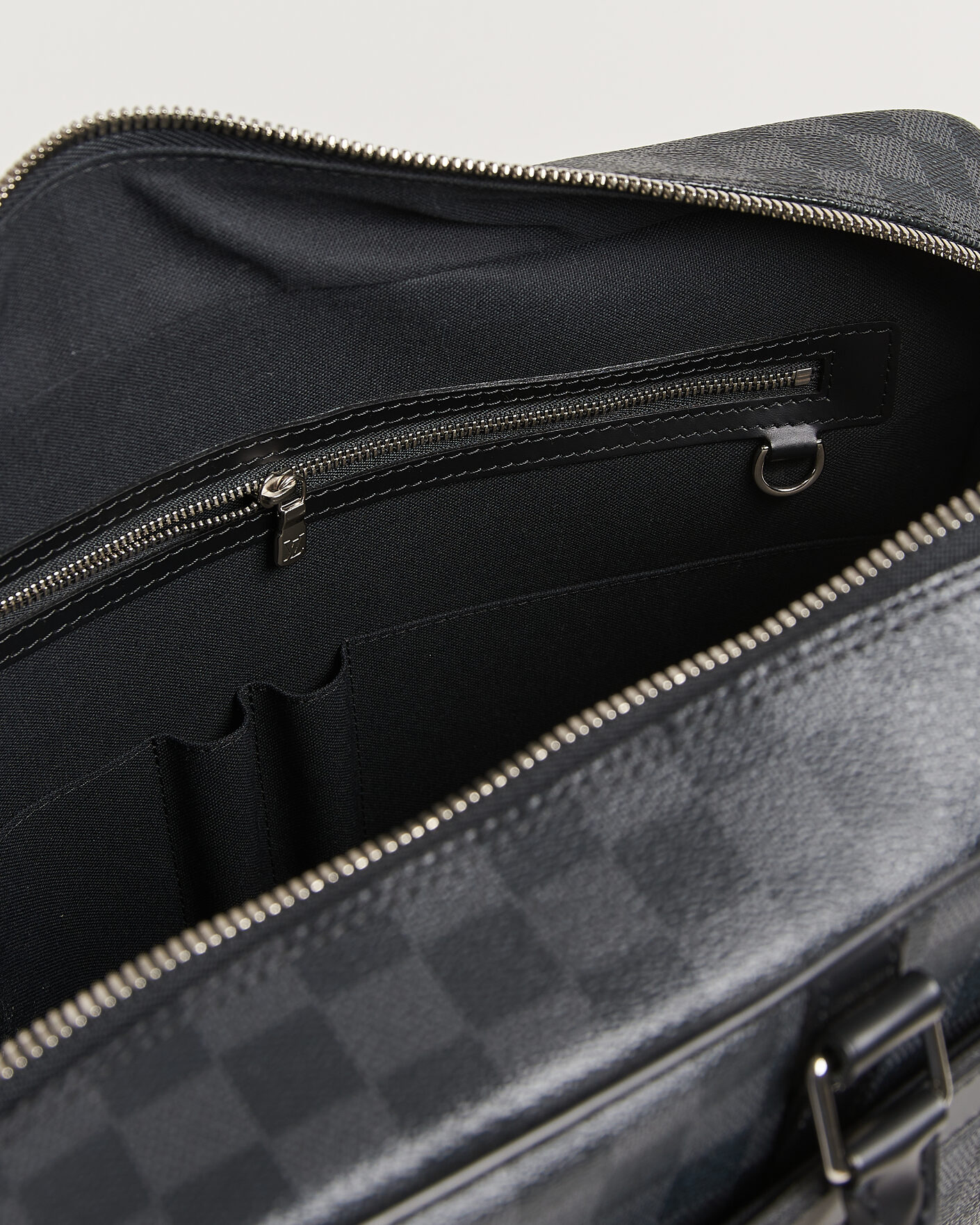 Herren | Pre-Owned & Vintage Bags | Louis Vuitton Pre-Owned | Porte Documents Voyage Damier Graphite