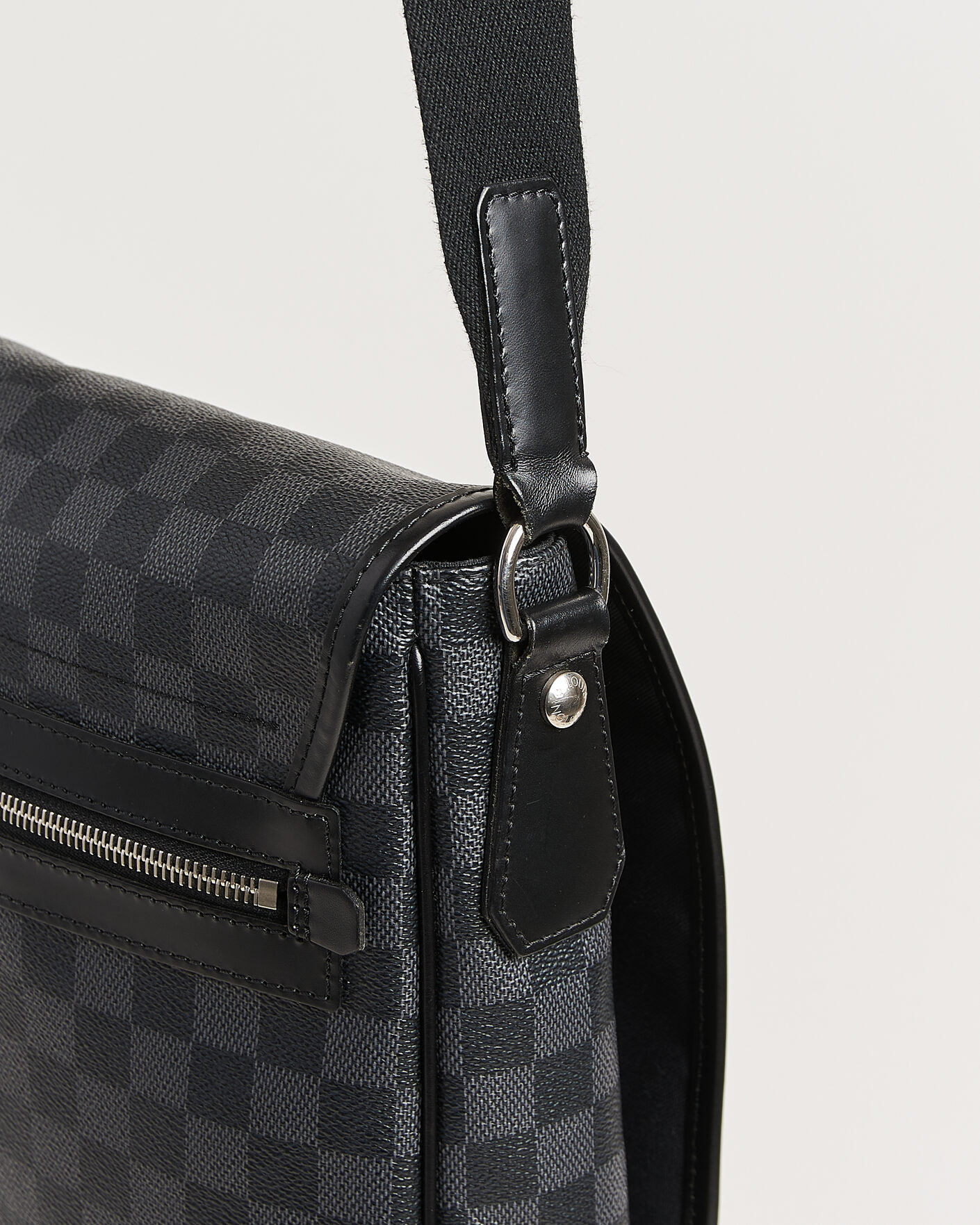 Herren | Pre-Owned & Vintage Bags | Louis Vuitton Pre-Owned | Daniel MM Shoulder Bag Damier Graphite