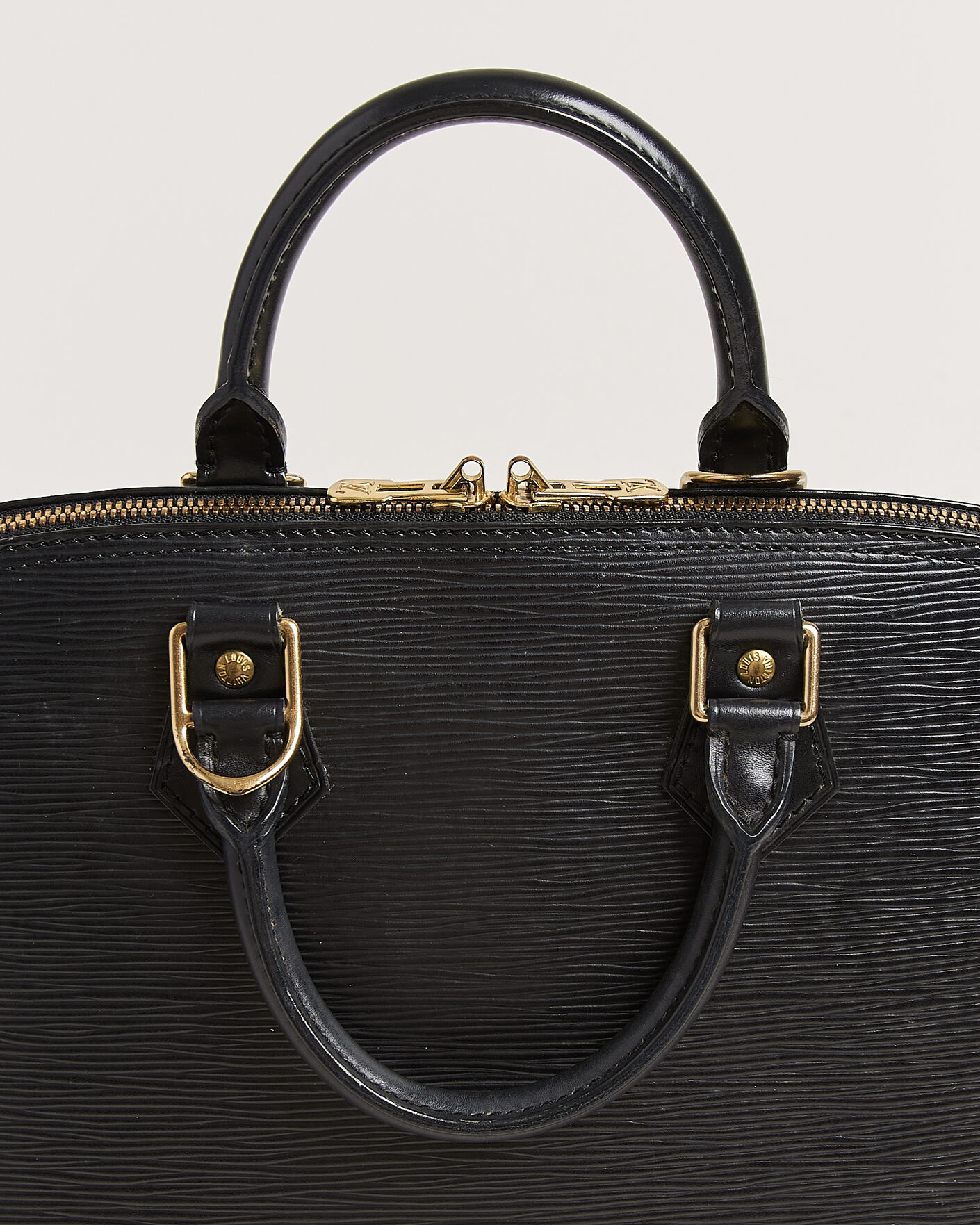 Herren | Pre-Owned & Vintage Bags | Louis Vuitton Pre-Owned | Alma PM Bag Epi Leather Black