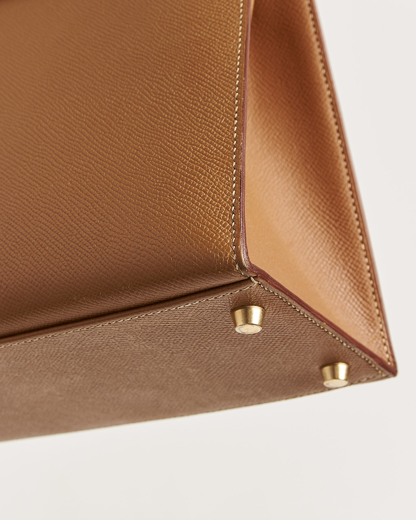 Herren | Pre-Owned & Vintage Bags | Hermès Pre-Owned | Kelly 32 Courchevel Leather Gold