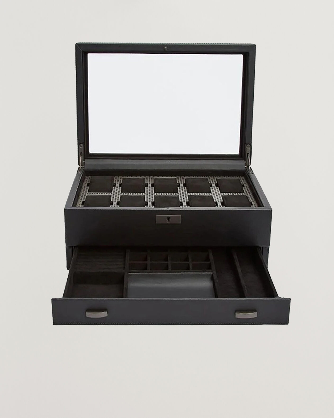 Herren | Uhren- und Schmuckkasten | WOLF | Axis 10-Piece Watch Box Copper