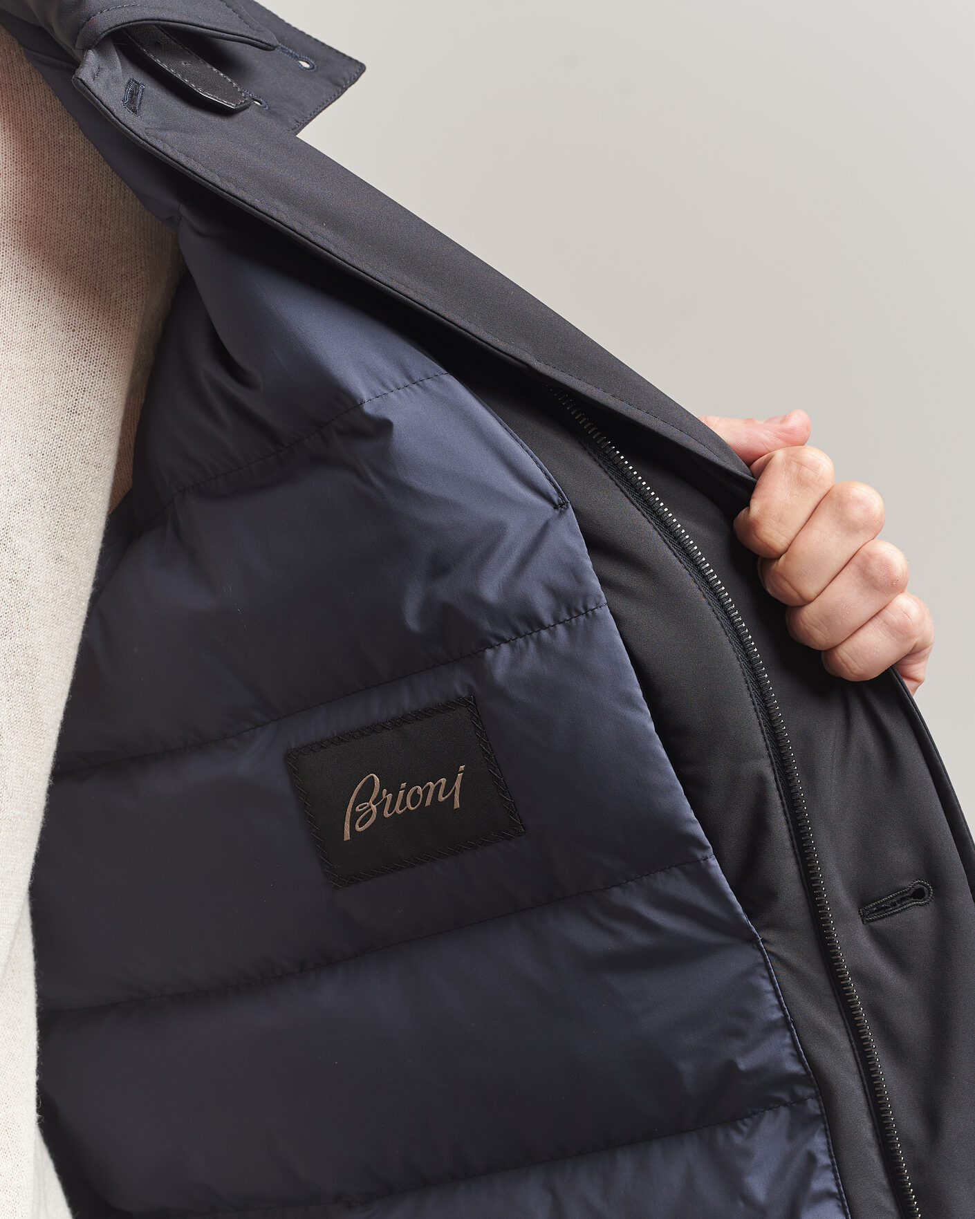 Herren | Jacken | Brioni | Performa Down Coat Navy