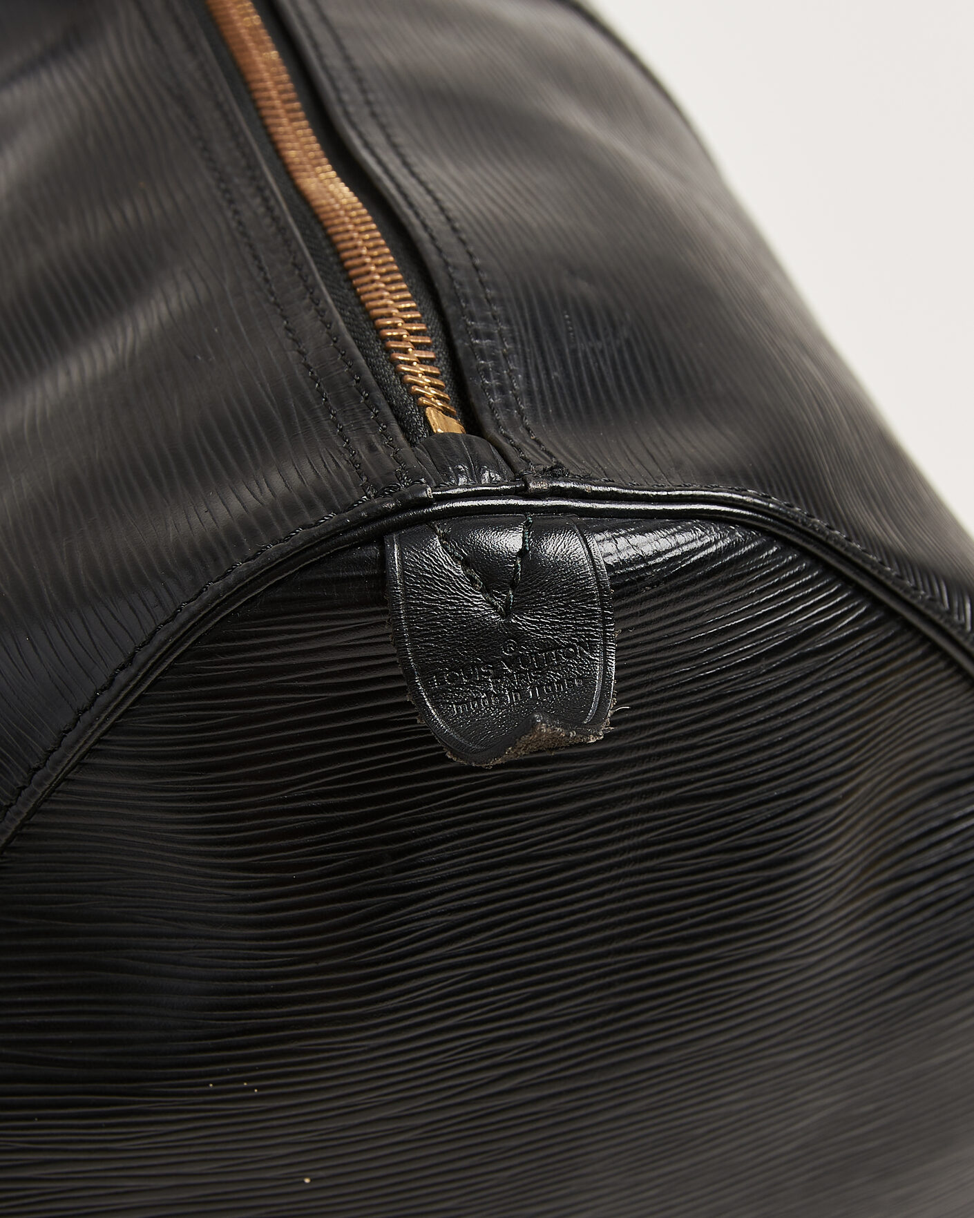 Herren | Pre-Owned & Vintage Bags | Louis Vuitton Pre-Owned | Keepall 55 Epi Leather Black