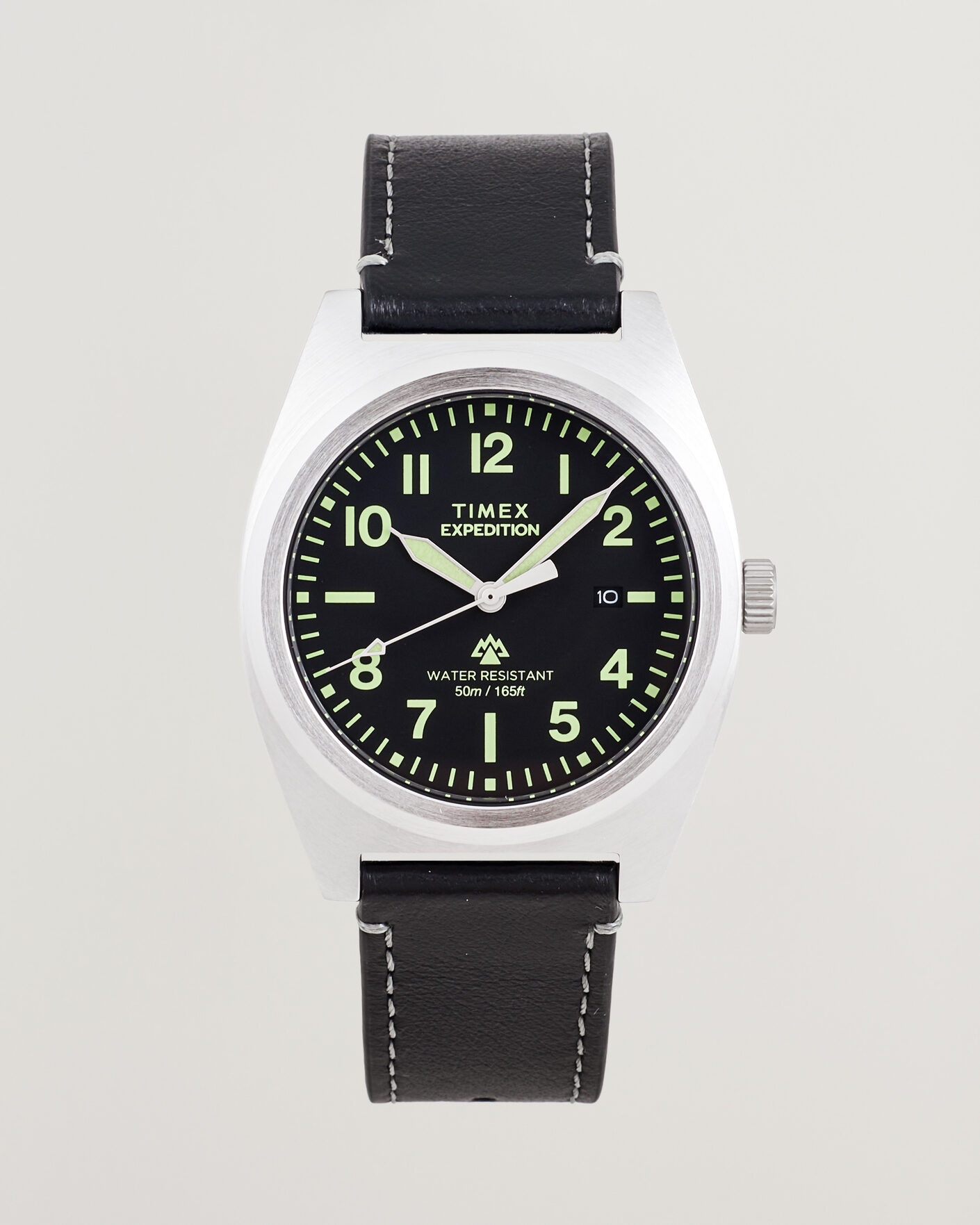 Herren | Timex Expedition North Capstone Leather Strap 39mm Black Dial | Timex | Expedition North Capstone Leather Strap 39mm Black Dial
